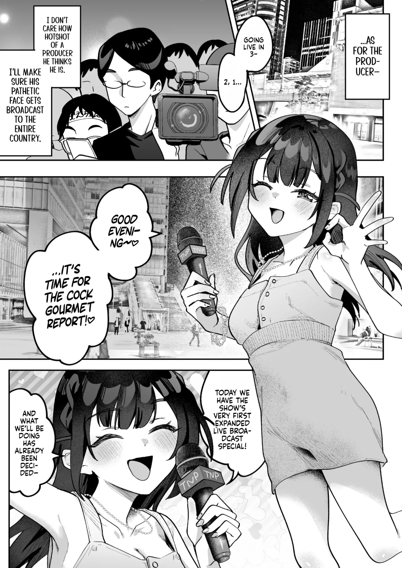 [Uzura Frontier (Mukimoto Koko)]Ochinpo Gourmet Reporter Mue-chan | Mue-Chan, Penis Gourmet Reporter[English] [gotbored] [Digital] Page 34