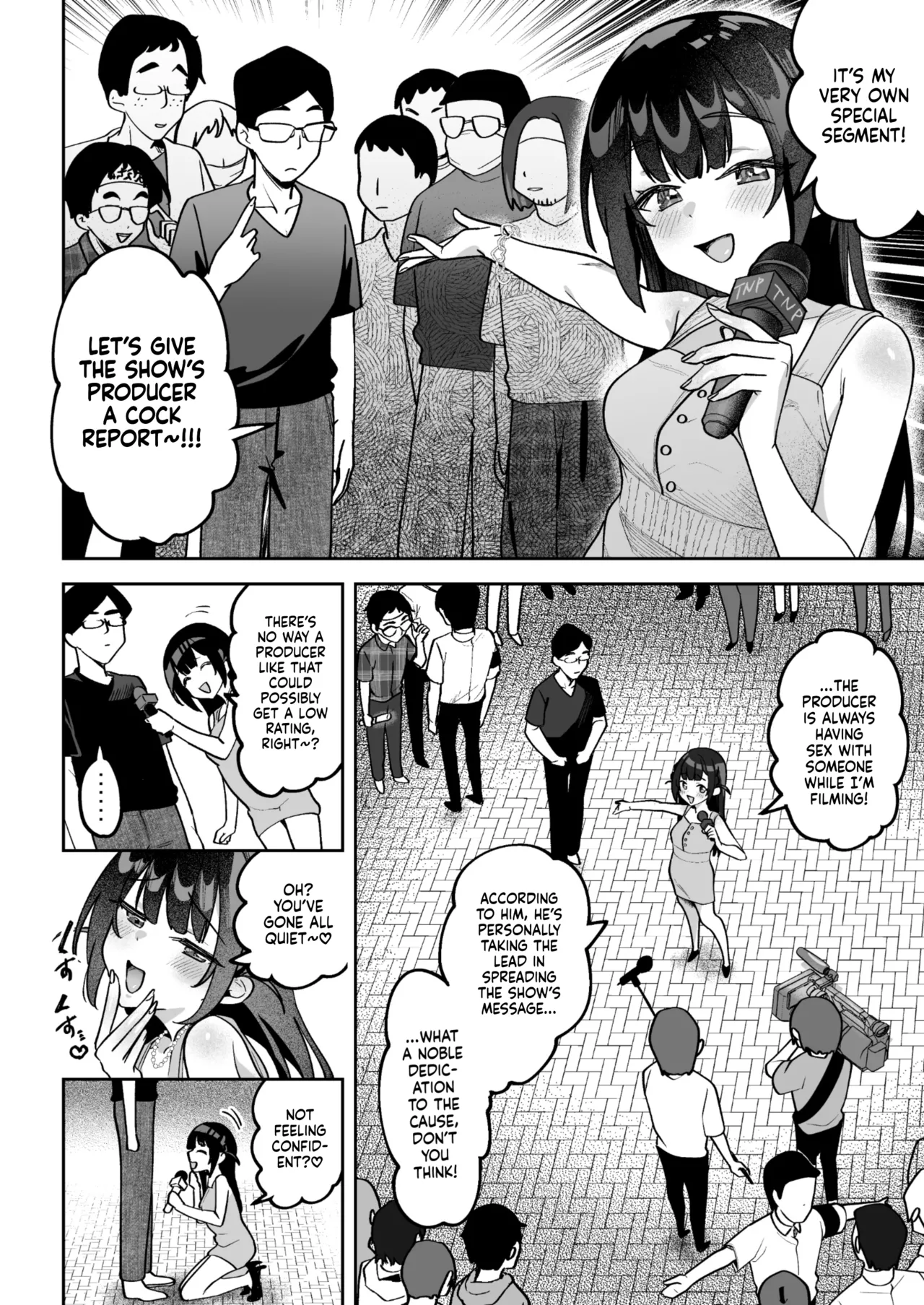 [Uzura Frontier (Mukimoto Koko)]Ochinpo Gourmet Reporter Mue-chan | Mue-Chan, Penis Gourmet Reporter[English] [gotbored] [Digital] Page 35