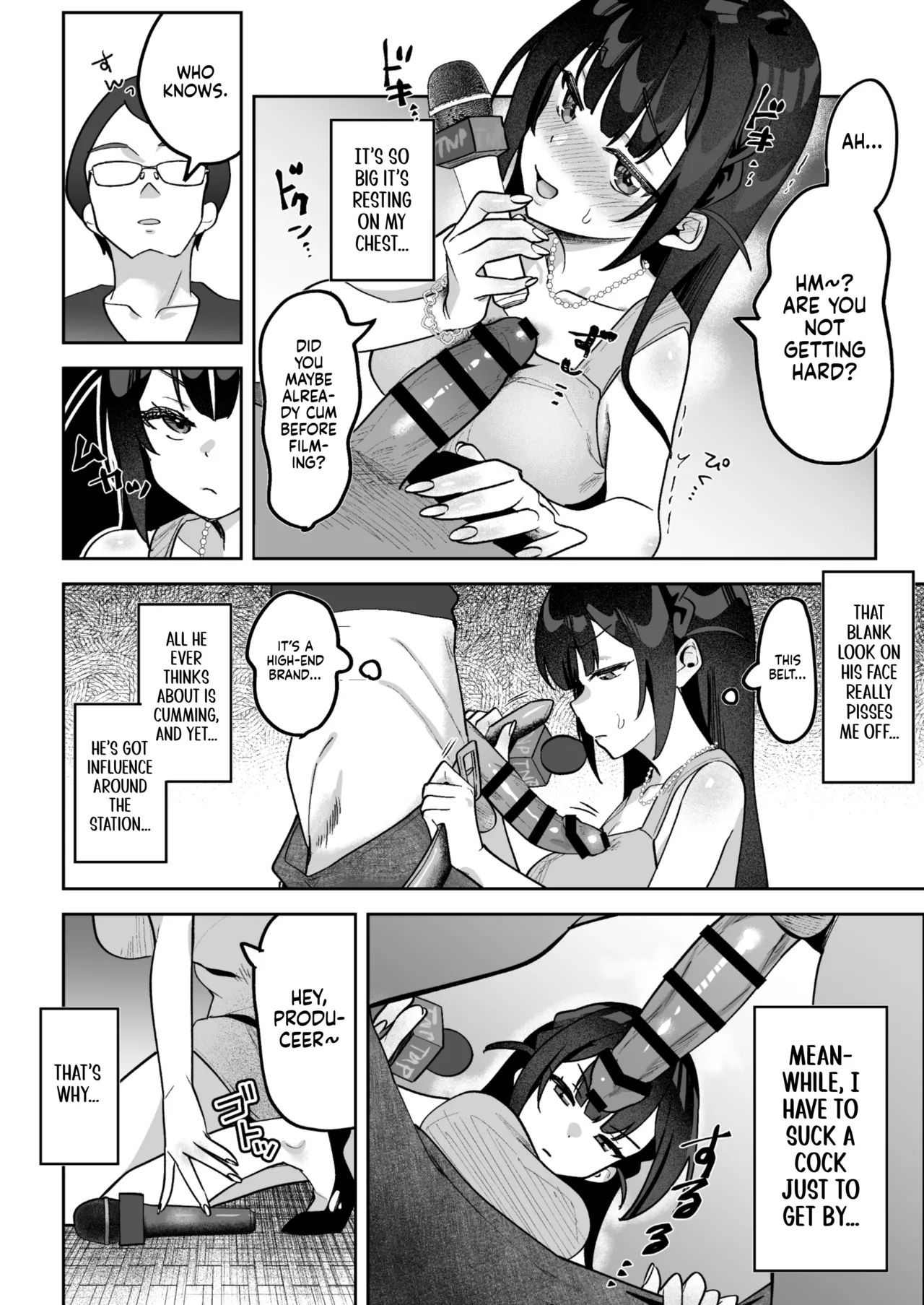[Uzura Frontier (Mukimoto Koko)]Ochinpo Gourmet Reporter Mue-chan | Mue-Chan, Penis Gourmet Reporter[English] [gotbored] [Digital] Page 37