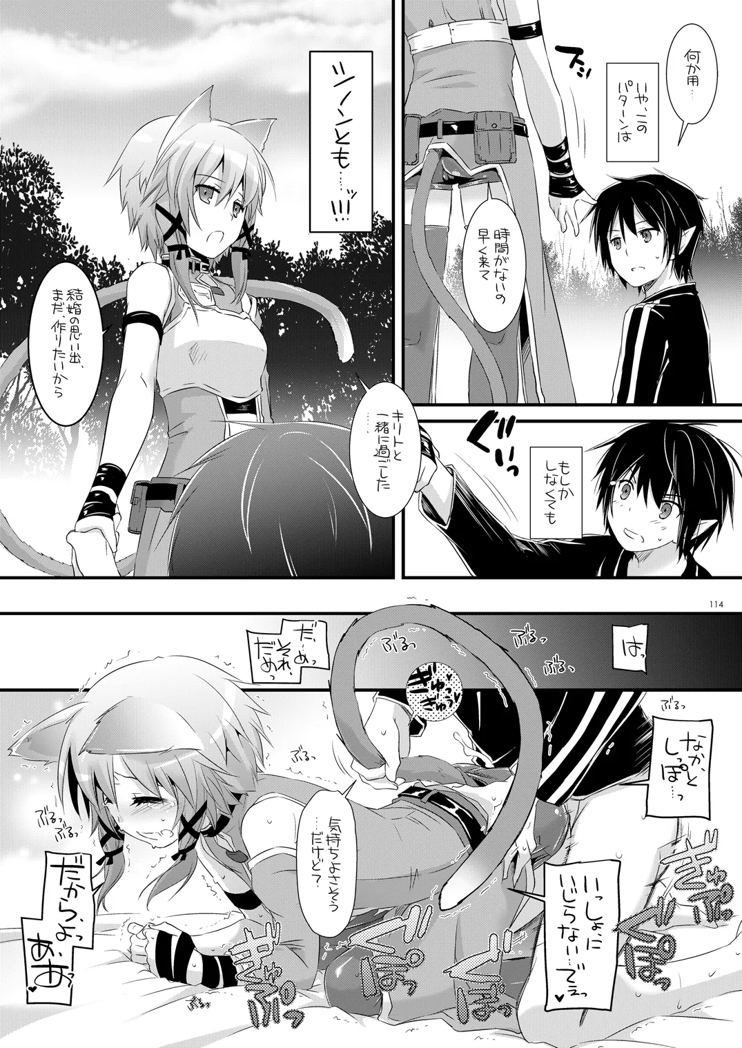 [Digital Lover (Nakajima Yuka)]DL-AW&SAO Soushuuhen(Accel World, Sword Art Online) [Digital] Page 113