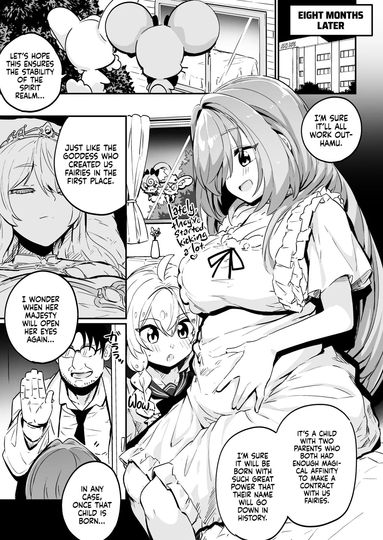 [Mannen Dokodoko Dondodoko (Tottotonero Tarou.)]Mahou Shoujo no Naoshikata (Otoshikata) Kizu o Naoseru no wa Oji-san dake!! | Healing (Breaking) a Magical Girl - Only Oji-san Can Cure Her Wounds![English] [Xzosk] Page 69