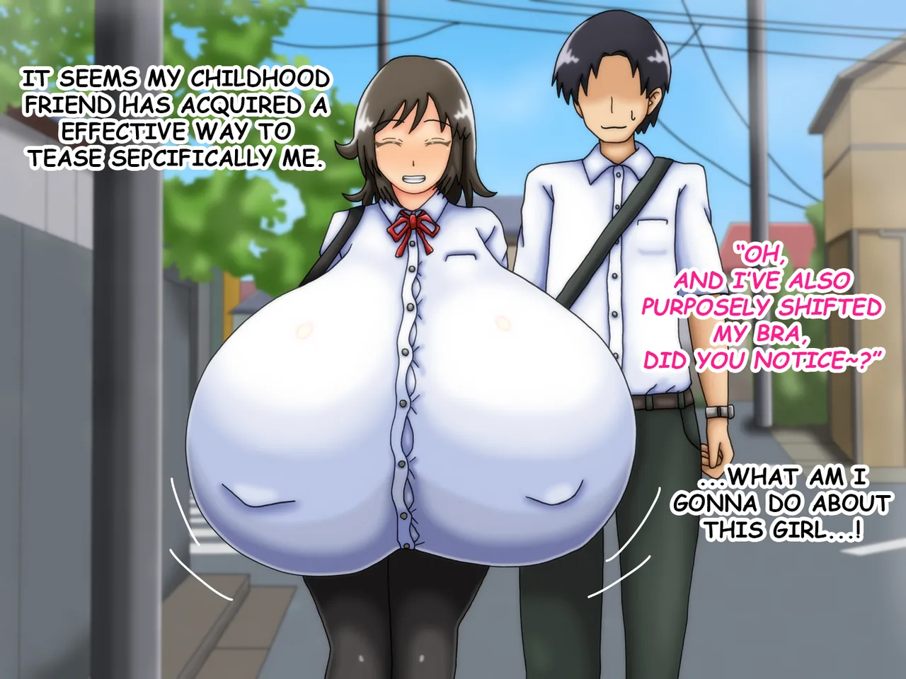 [Kakkuu Mogura]Reunited! My childhood Sweetheart's Breasts Have Grown Super Huge![English] Page 107