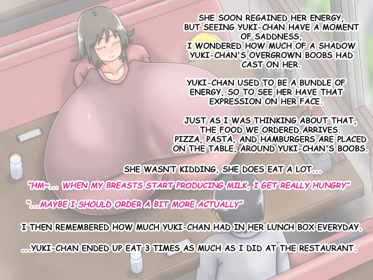 [Kakkuu Mogura]Reunited! My childhood Sweetheart's Breasts Have Grown Super Huge![English] Page 144