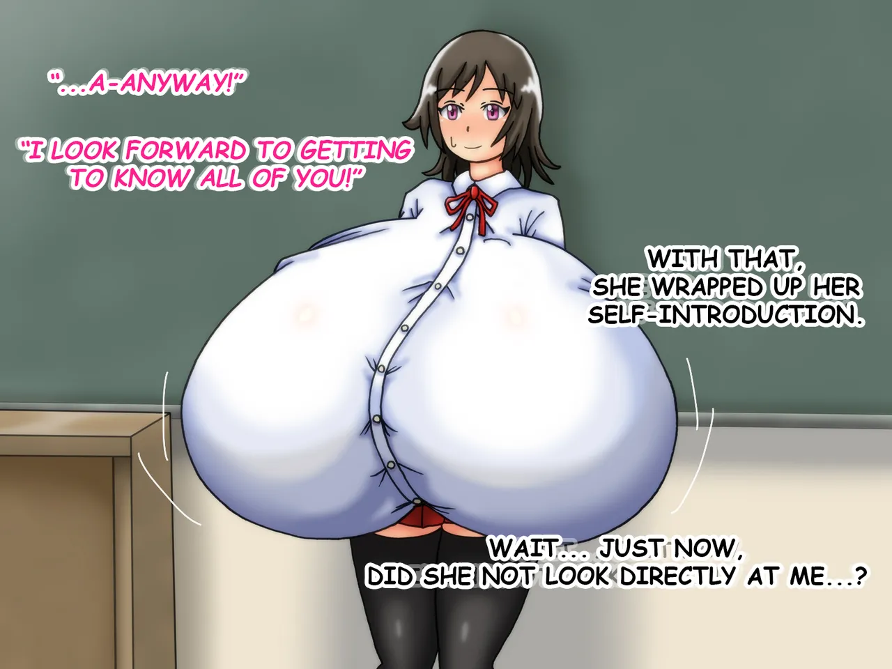 [Kakkuu Mogura]Reunited! My childhood Sweetheart's Breasts Have Grown Super Huge![English] Page 19