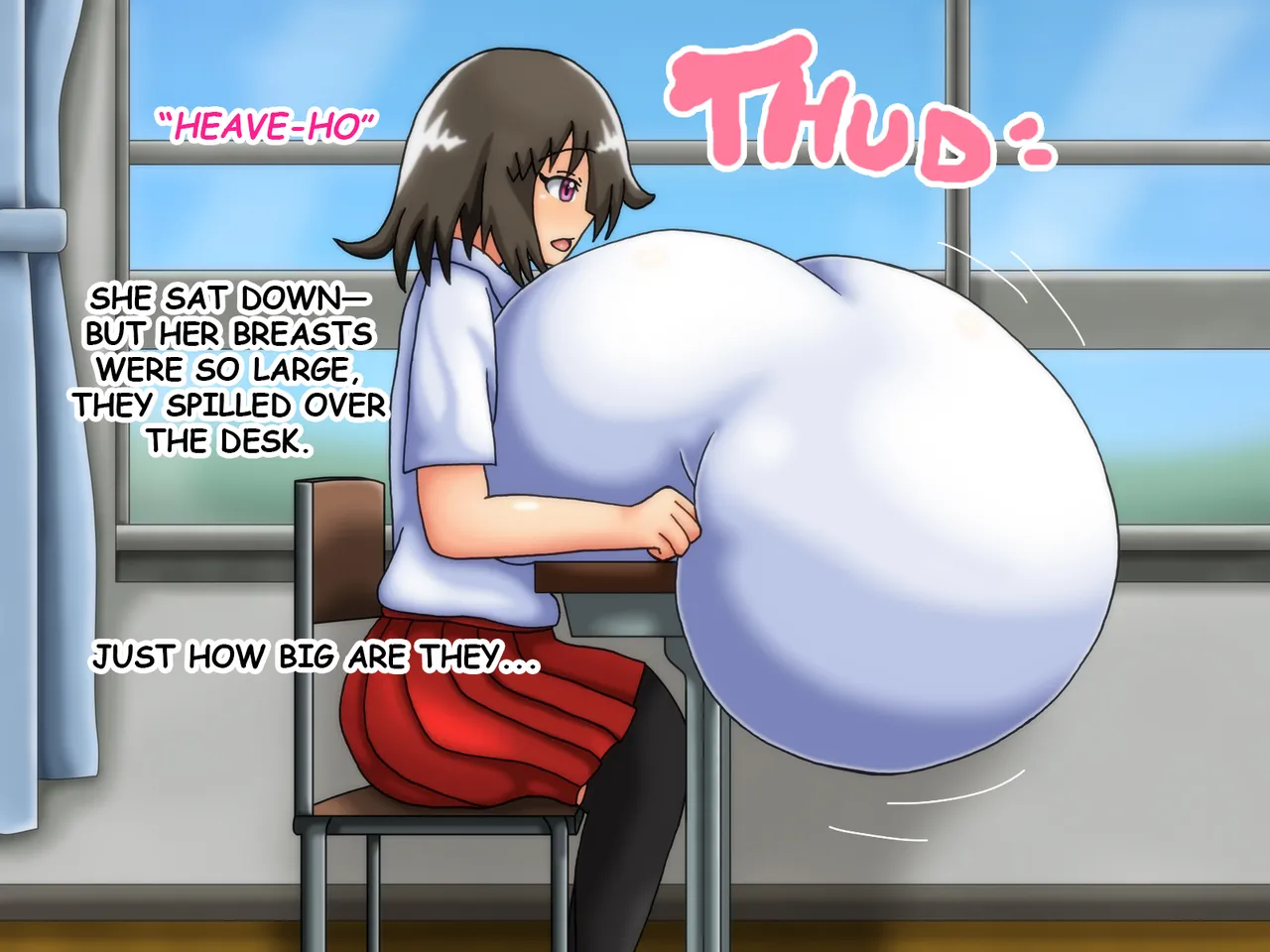 [Kakkuu Mogura]Reunited! My childhood Sweetheart's Breasts Have Grown Super Huge![English] Page 21