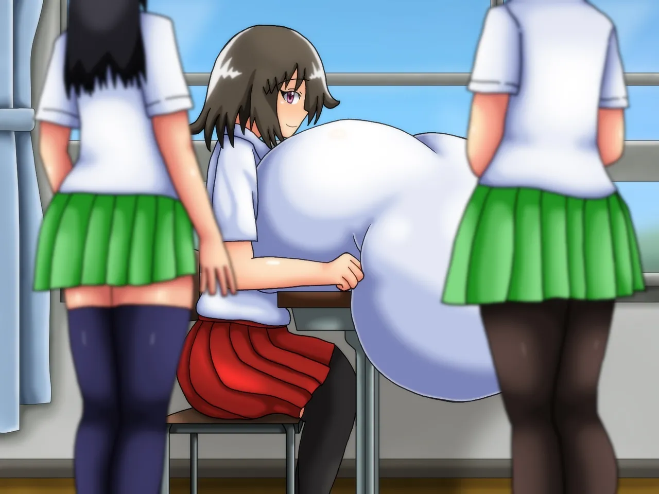 [Kakkuu Mogura]Reunited! My childhood Sweetheart's Breasts Have Grown Super Huge![English] Page 300
