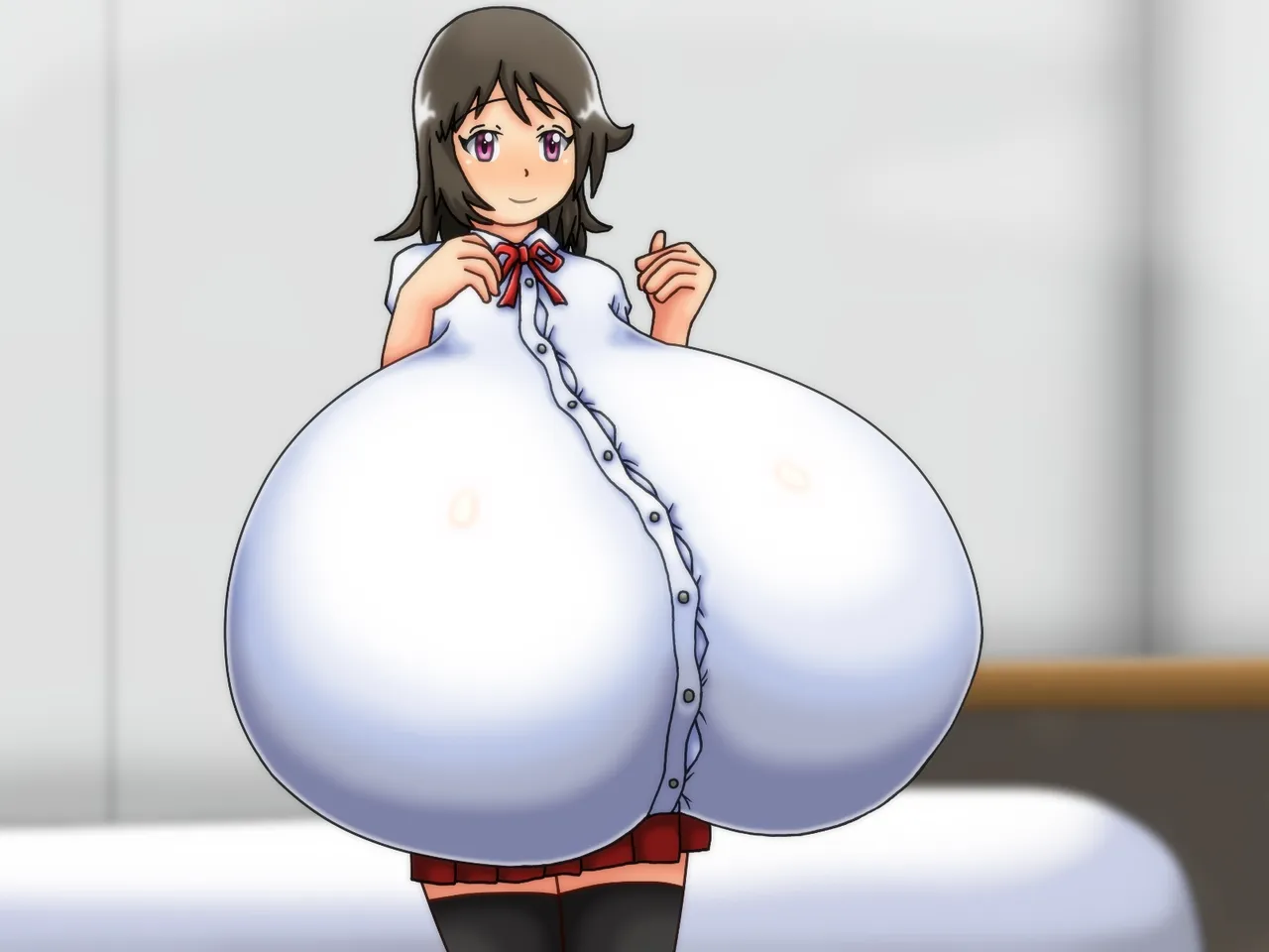 [Kakkuu Mogura]Reunited! My childhood Sweetheart's Breasts Have Grown Super Huge![English] Page 321