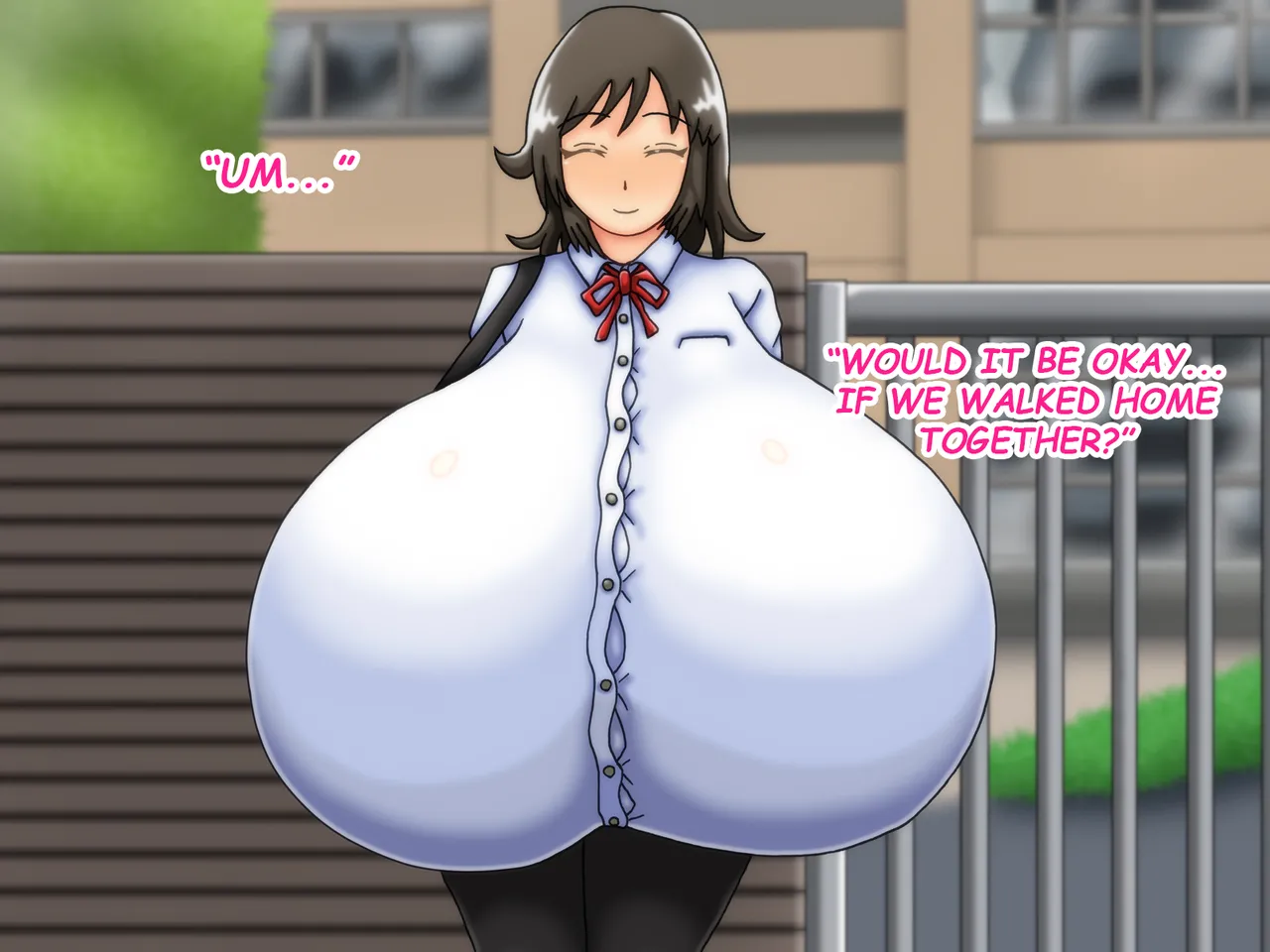 [Kakkuu Mogura]Reunited! My childhood Sweetheart's Breasts Have Grown Super Huge![English] Page 39