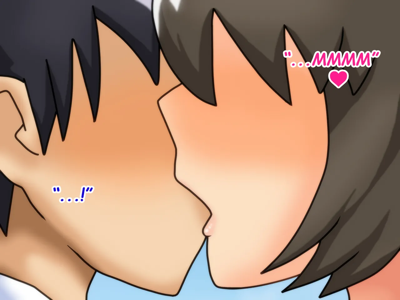 [Kakkuu Mogura]Reunited! My childhood Sweetheart's Breasts Have Grown Super Huge![English] Page 56