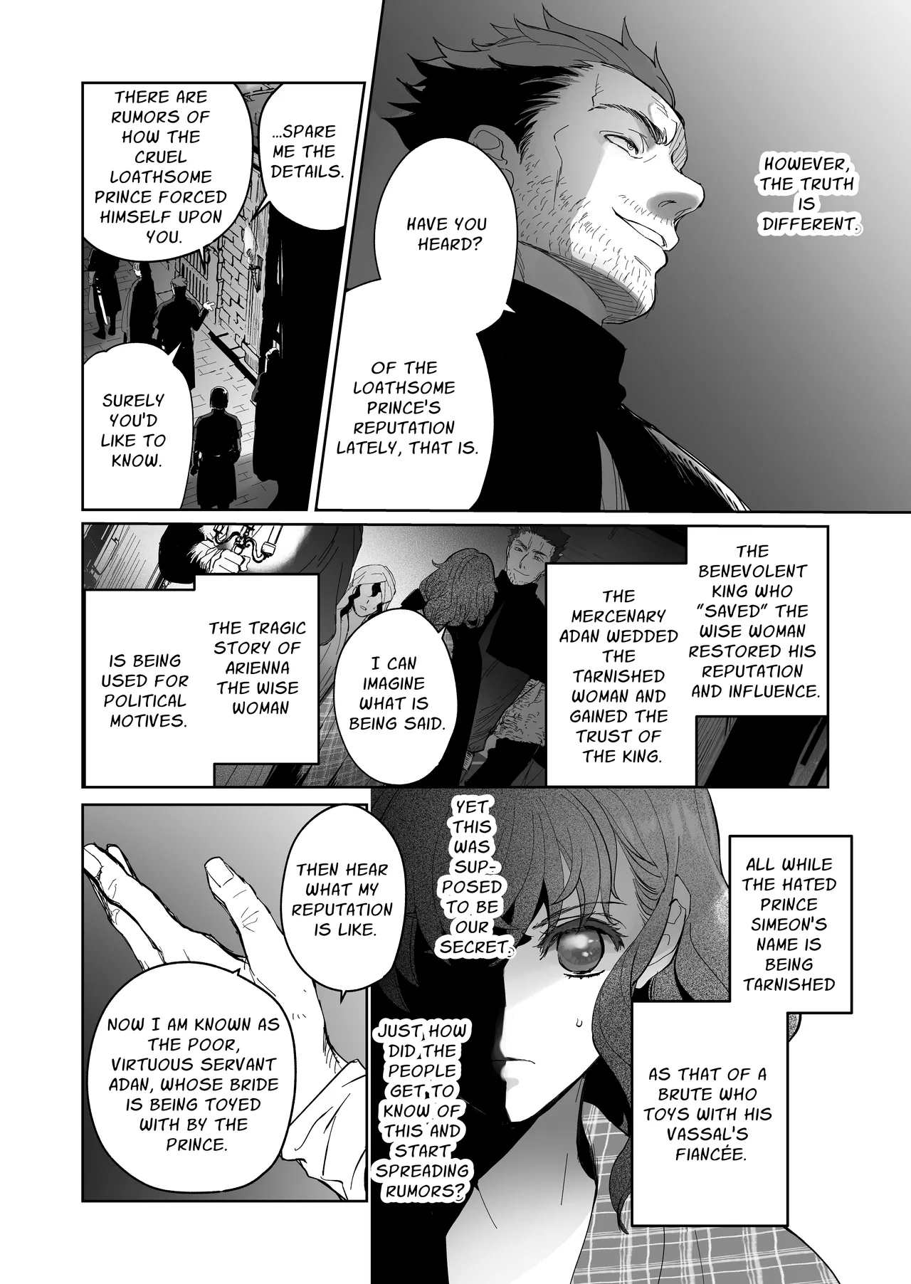 [Toko-ya (Kitoen)]Shikei Senkoku Sareta Kenjo ga Kiraware Ouji ni Dekiai Sarete, Shiawase ni Naru made no Monogatari Kouhen | The Condemned Wise Woman and The Loathsome Prince Who Adores Her 3[English] Page 12