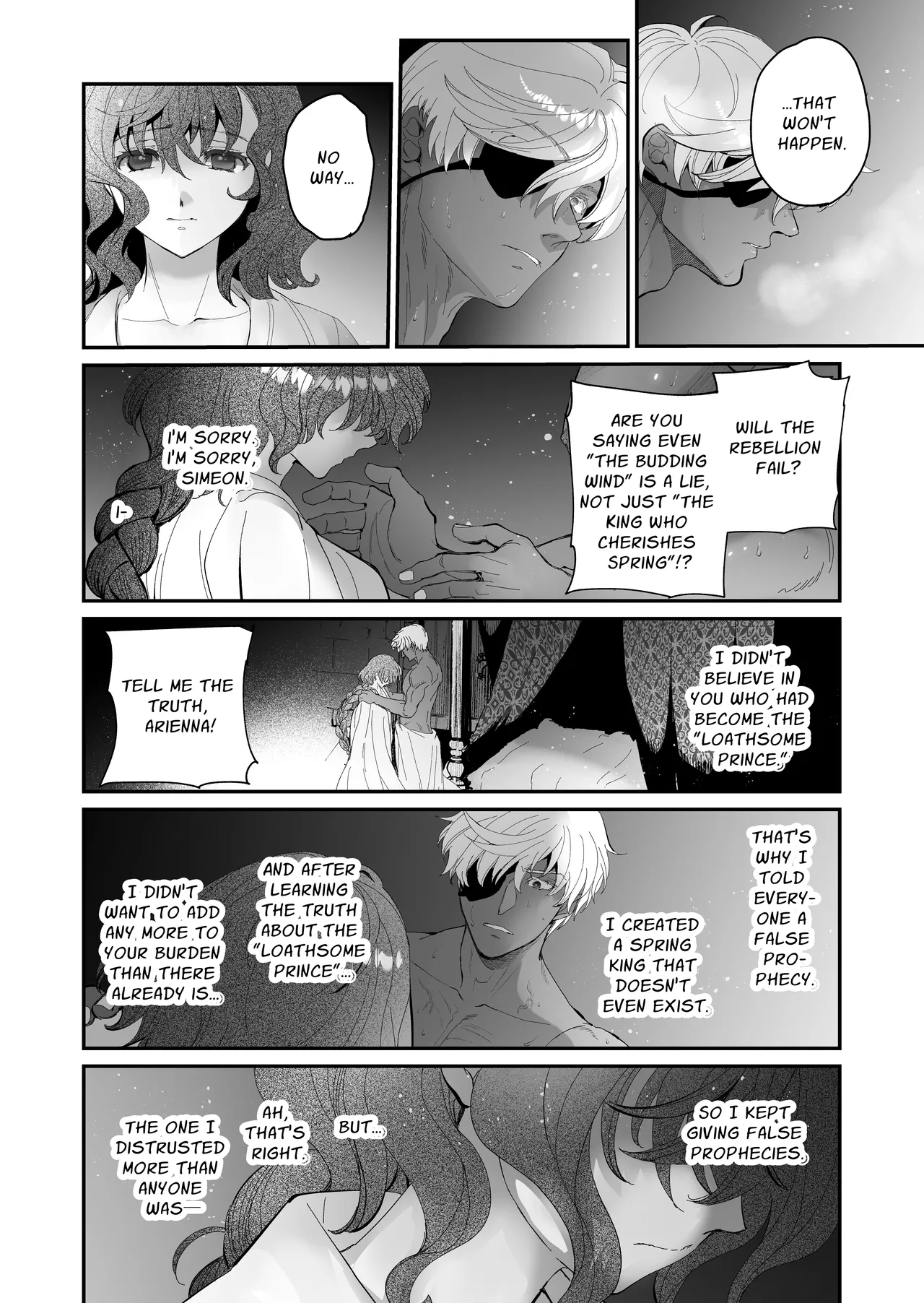 [Toko-ya (Kitoen)]Shikei Senkoku Sareta Kenjo ga Kiraware Ouji ni Dekiai Sarete, Shiawase ni Naru made no Monogatari Kouhen | The Condemned Wise Woman and The Loathsome Prince Who Adores Her 3[English] Page 138