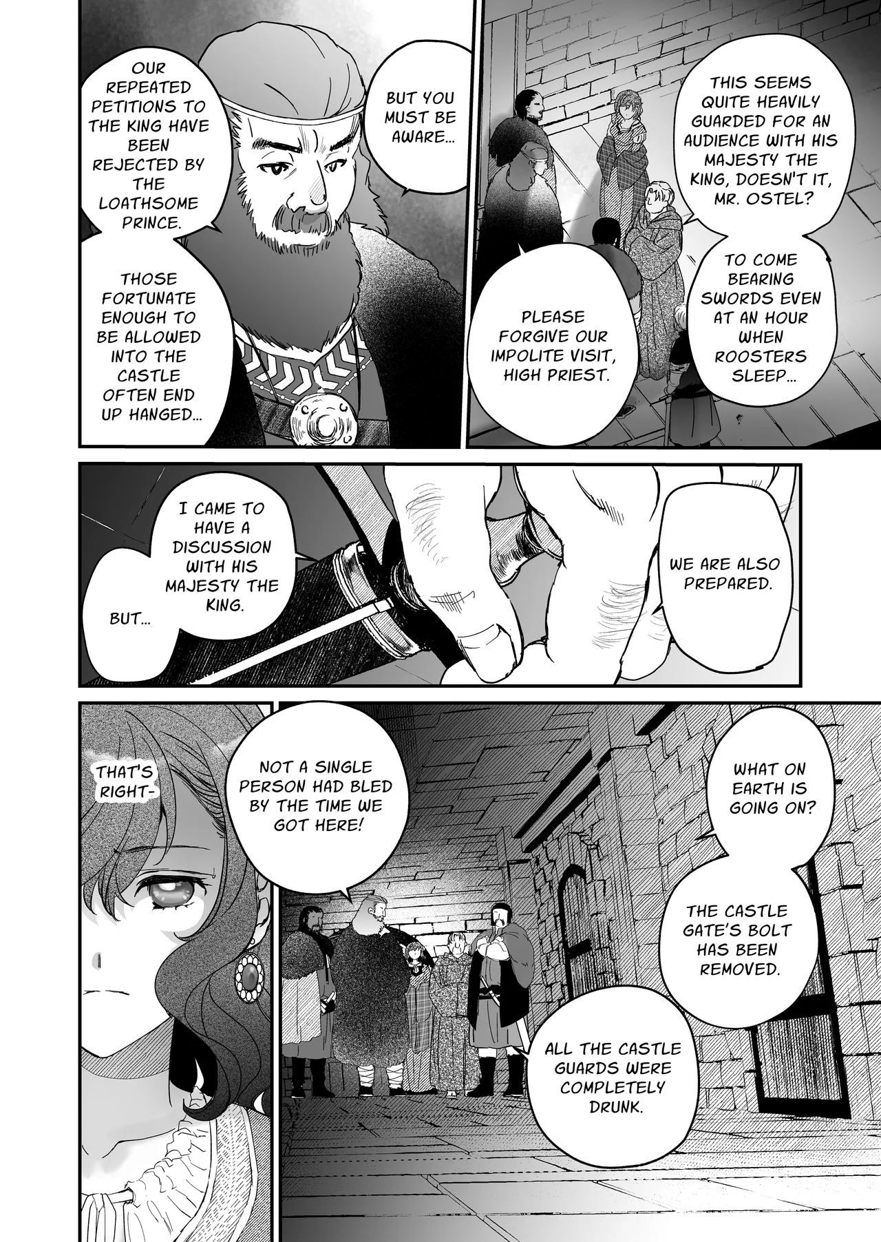 [Toko-ya (Kitoen)]Shikei Senkoku Sareta Kenjo ga Kiraware Ouji ni Dekiai Sarete, Shiawase ni Naru made no Monogatari Kouhen | The Condemned Wise Woman and The Loathsome Prince Who Adores Her 3[English] Page 188
