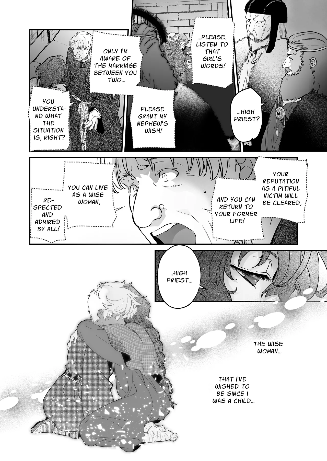 [Toko-ya (Kitoen)]Shikei Senkoku Sareta Kenjo ga Kiraware Ouji ni Dekiai Sarete, Shiawase ni Naru made no Monogatari Kouhen | The Condemned Wise Woman and The Loathsome Prince Who Adores Her 3[English] Page 192