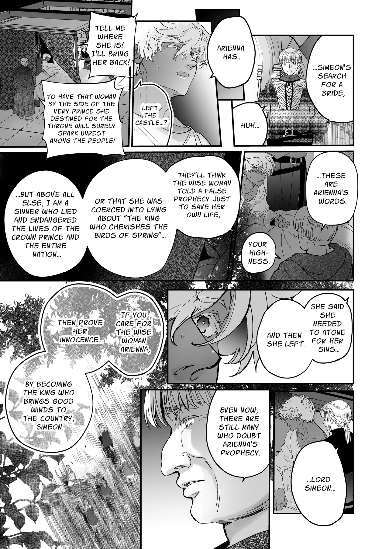 [Toko-ya (Kitoen)]Shikei Senkoku Sareta Kenjo ga Kiraware Ouji ni Dekiai Sarete, Shiawase ni Naru made no Monogatari Kouhen | The Condemned Wise Woman and The Loathsome Prince Who Adores Her 3[English] Page 199