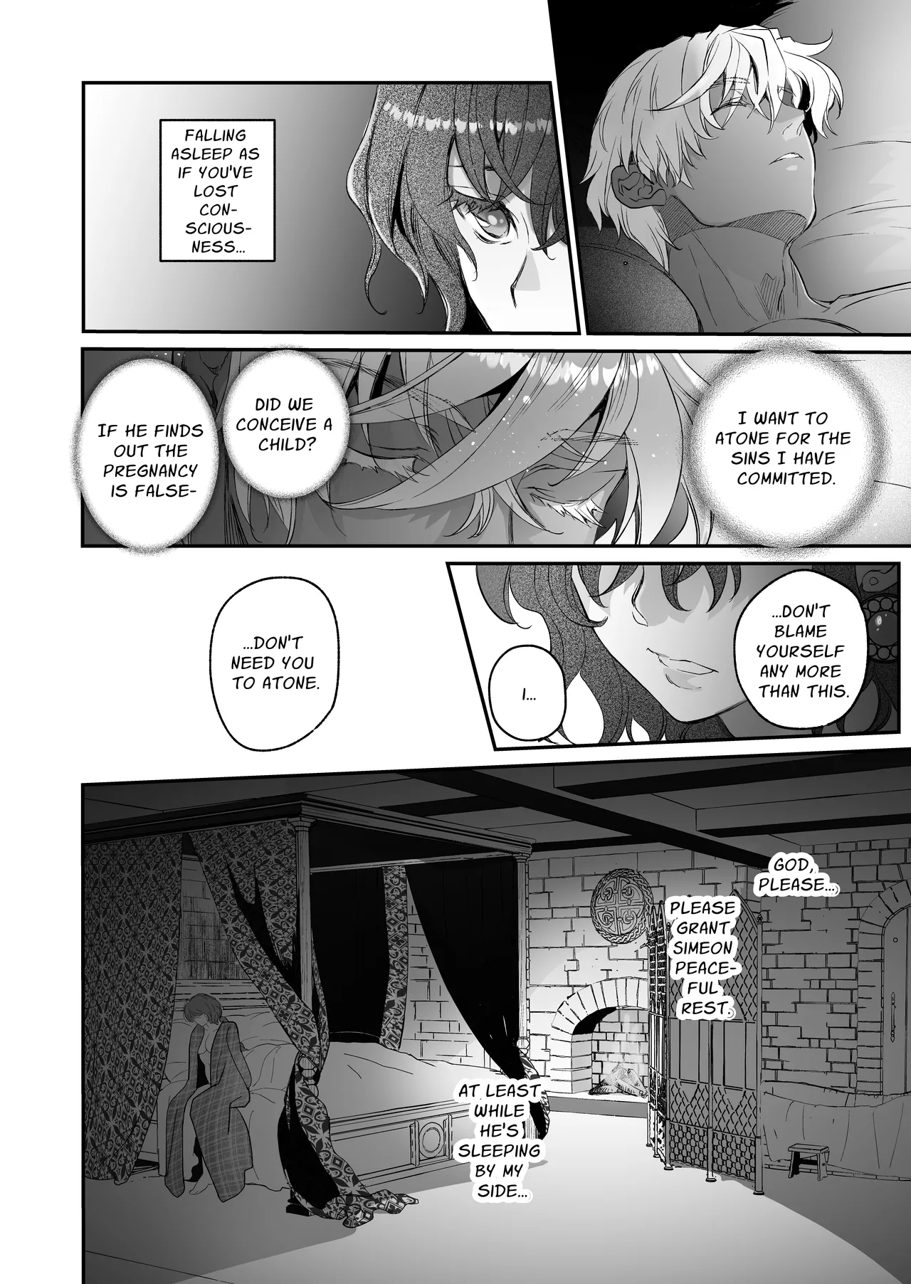 [Toko-ya (Kitoen)]Shikei Senkoku Sareta Kenjo ga Kiraware Ouji ni Dekiai Sarete, Shiawase ni Naru made no Monogatari Kouhen | The Condemned Wise Woman and The Loathsome Prince Who Adores Her 3[English] Page 34