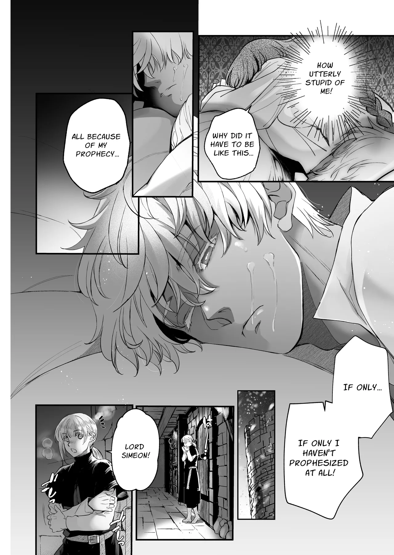 [Toko-ya (Kitoen)]Shikei Senkoku Sareta Kenjo ga Kiraware Ouji ni Dekiai Sarete, Shiawase ni Naru made no Monogatari Kouhen | The Condemned Wise Woman and The Loathsome Prince Who Adores Her 3[English] Page 56