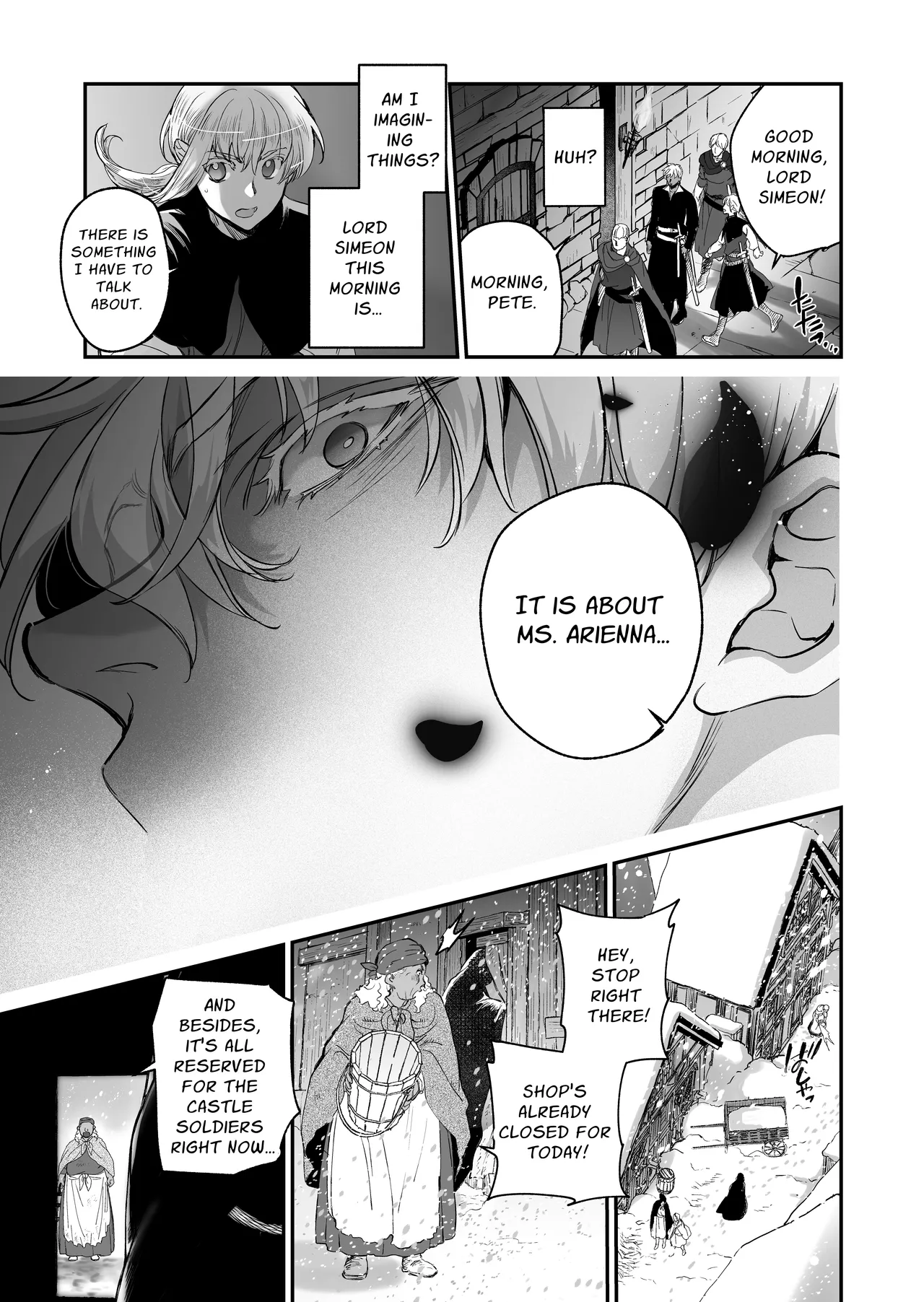 [Toko-ya (Kitoen)]Shikei Senkoku Sareta Kenjo ga Kiraware Ouji ni Dekiai Sarete, Shiawase ni Naru made no Monogatari Kouhen | The Condemned Wise Woman and The Loathsome Prince Who Adores Her 3[English] Page 57