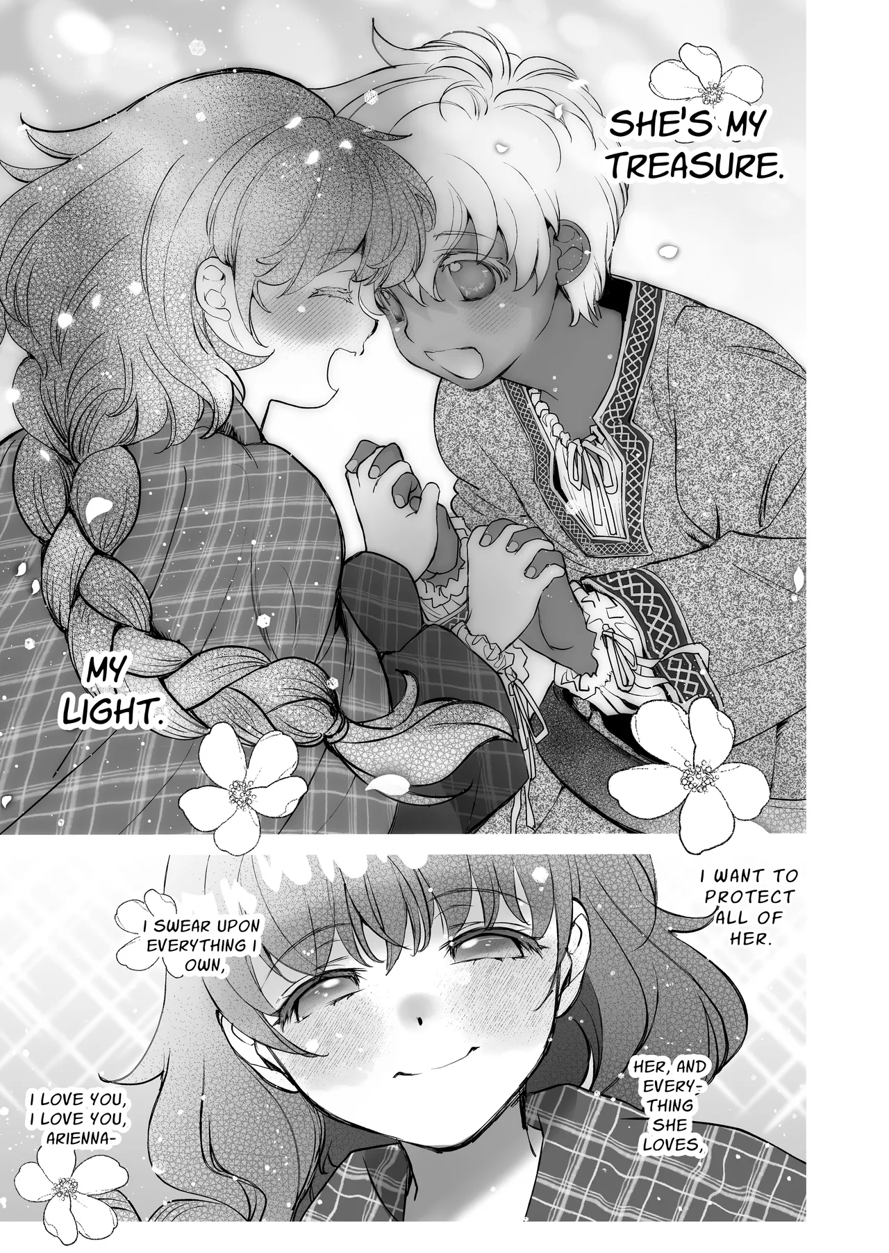 [Toko-ya (Kitoen)]Shikei Senkoku Sareta Kenjo ga Kiraware Ouji ni Dekiai Sarete, Shiawase ni Naru made no Monogatari Kouhen | The Condemned Wise Woman and The Loathsome Prince Who Adores Her 3[English] Page 79