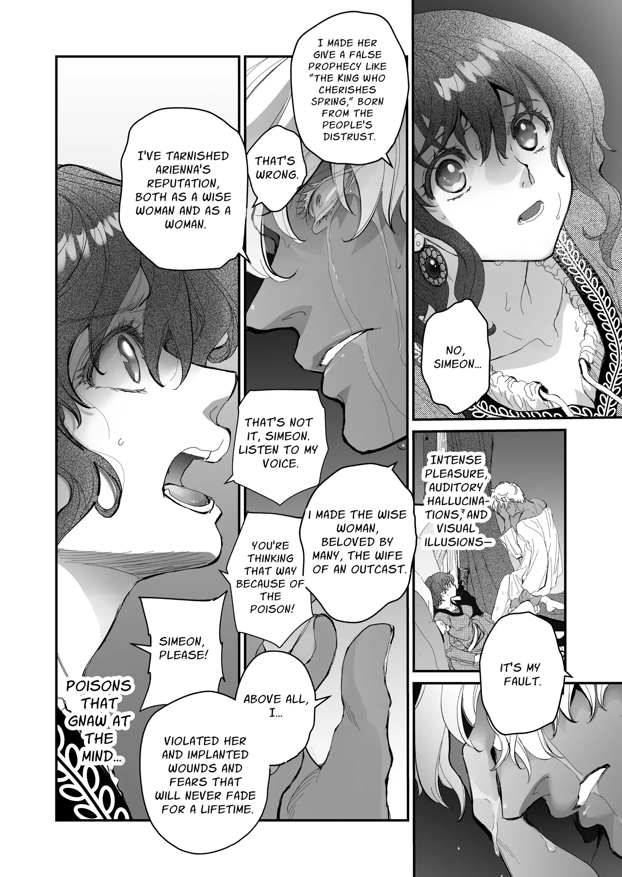 [Toko-ya (Kitoen)]Shikei Senkoku Sareta Kenjo ga Kiraware Ouji ni Dekiai Sarete, Shiawase ni Naru made no Monogatari Kouhen | The Condemned Wise Woman and The Loathsome Prince Who Adores Her 3[English] Page 90