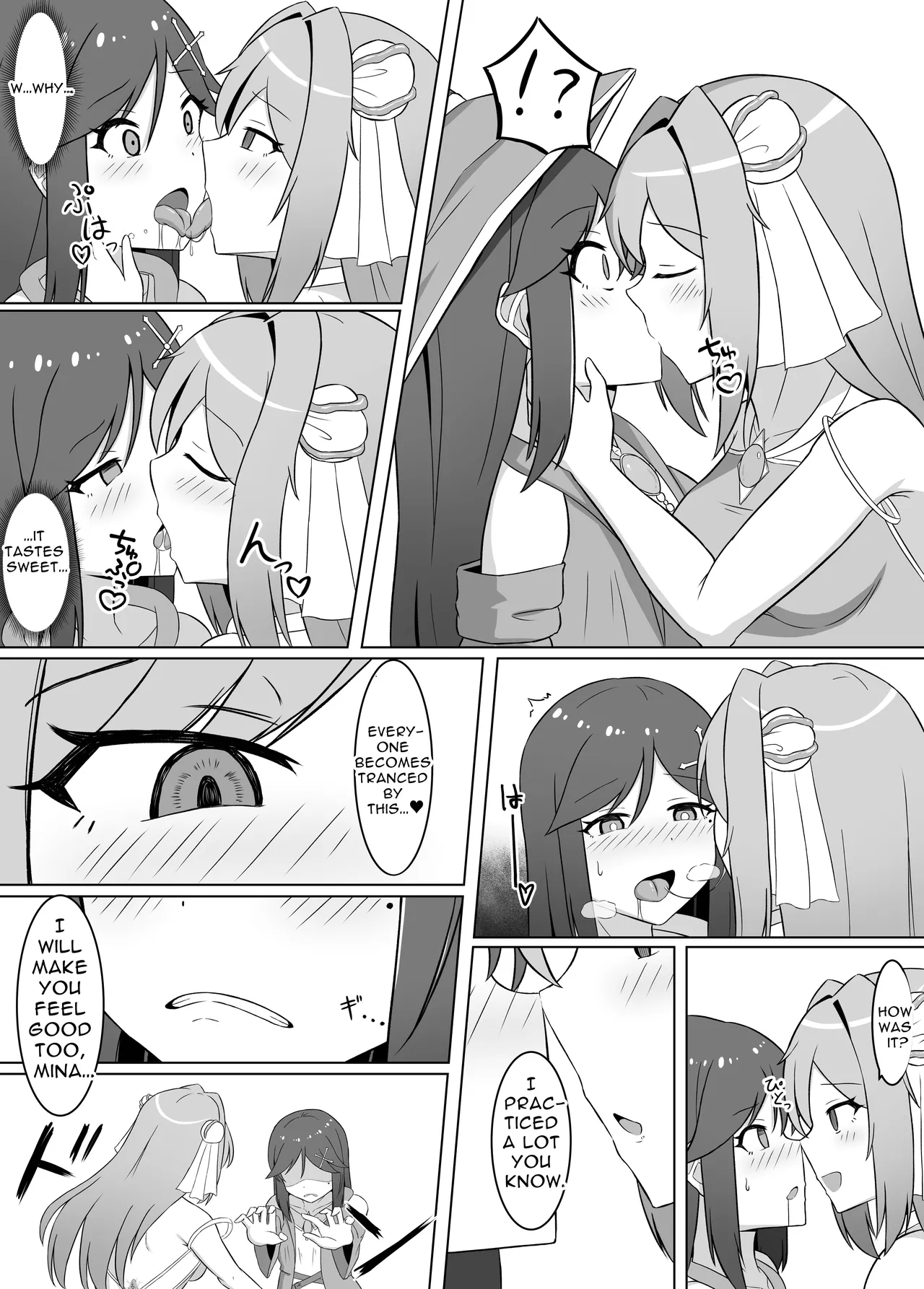 [Corruprotocol (EPLOOV)]Kuro ni Somaru Yuri 2 ~Alraune Ochi Shita Osananajimi ni Karada o Mushibamarete Iku Hanashi~ | Yuri Dyed in Black 2 ~The Story of a Childhood Friend Who Fell to an Alraune and Is Now Being Consumed by Her~[English] [Dere Translations] Page 8