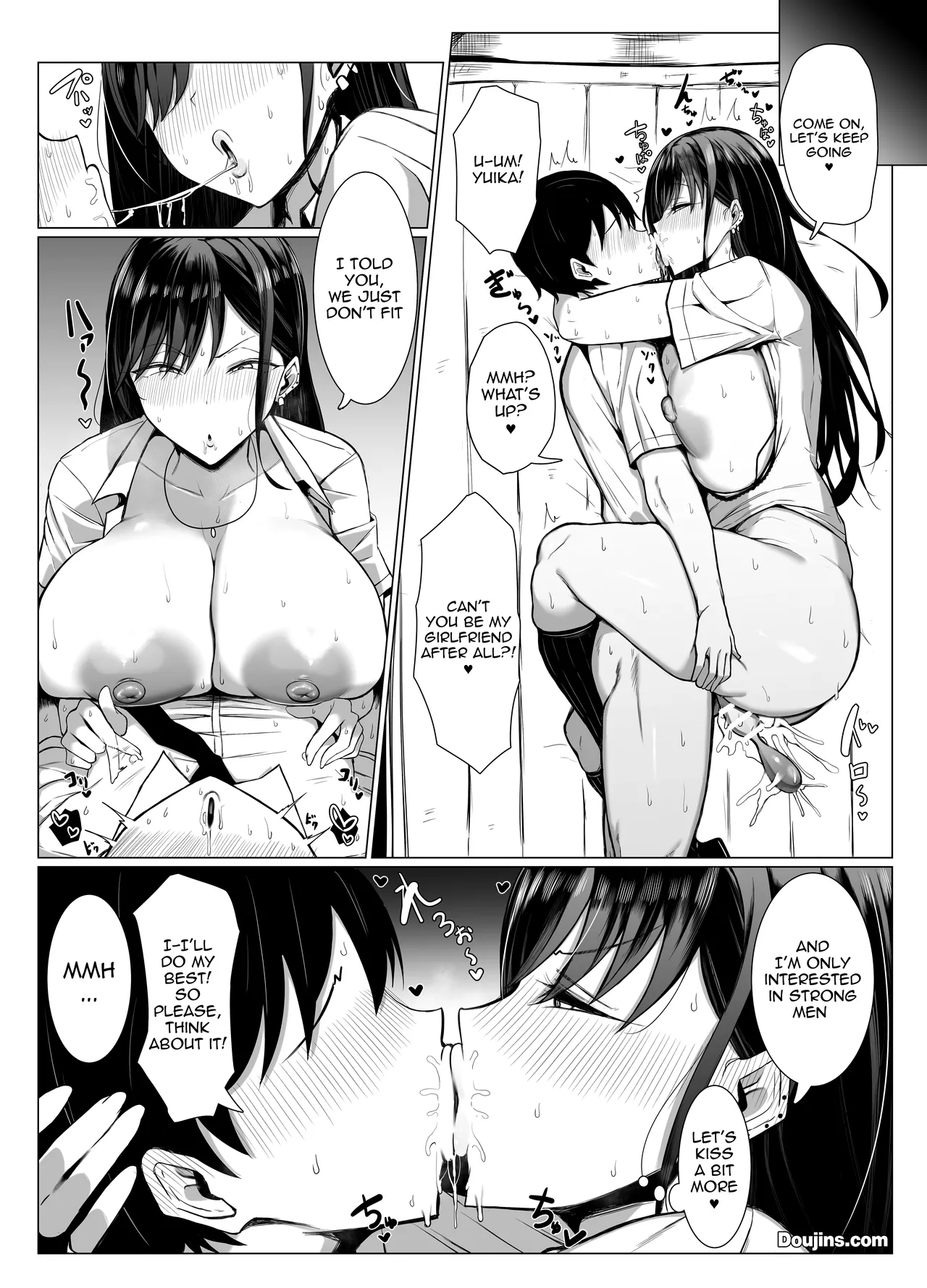 [Joucho Antei (Joucho)]Gal to Otaku no Idenshi Aishou Batsugun H | Sex Between A Gal And An Otaku With Amazing Compatibility[English] {Doujins.com} Page 20