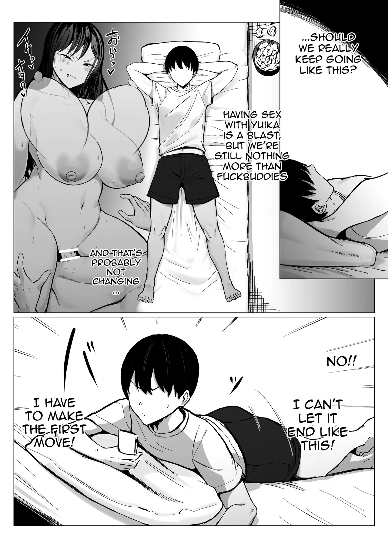 [Joucho Antei (Joucho)]Gal to Otaku no Idenshi Aishou Batsugun H | Sex Between A Gal And An Otaku With Amazing Compatibility[English] {Doujins.com} Page 52