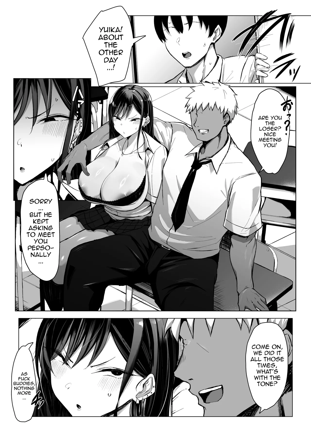 [Joucho Antei (Joucho)]Gal to Otaku no Idenshi Aishou Batsugun H | Sex Between A Gal And An Otaku With Amazing Compatibility[English] {Doujins.com} Page 59