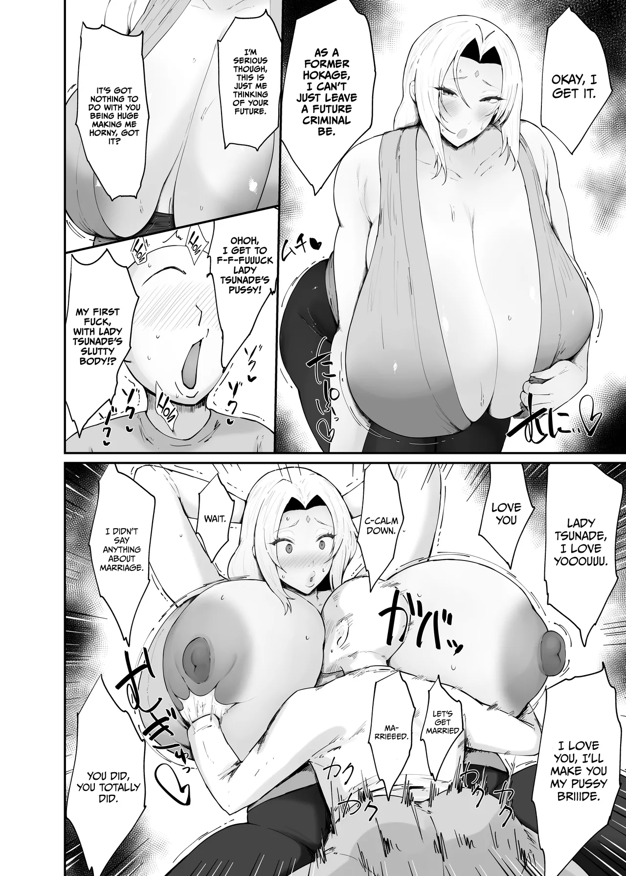 [Ginjou Maggots (Kurotama)]Choroi Kunoichi ni Shiborareru Hanashi | Story About getting Wrung Dry By An Easy Kunoichi(Naruto) [English] {Doujins.com} [Digital] Page 8