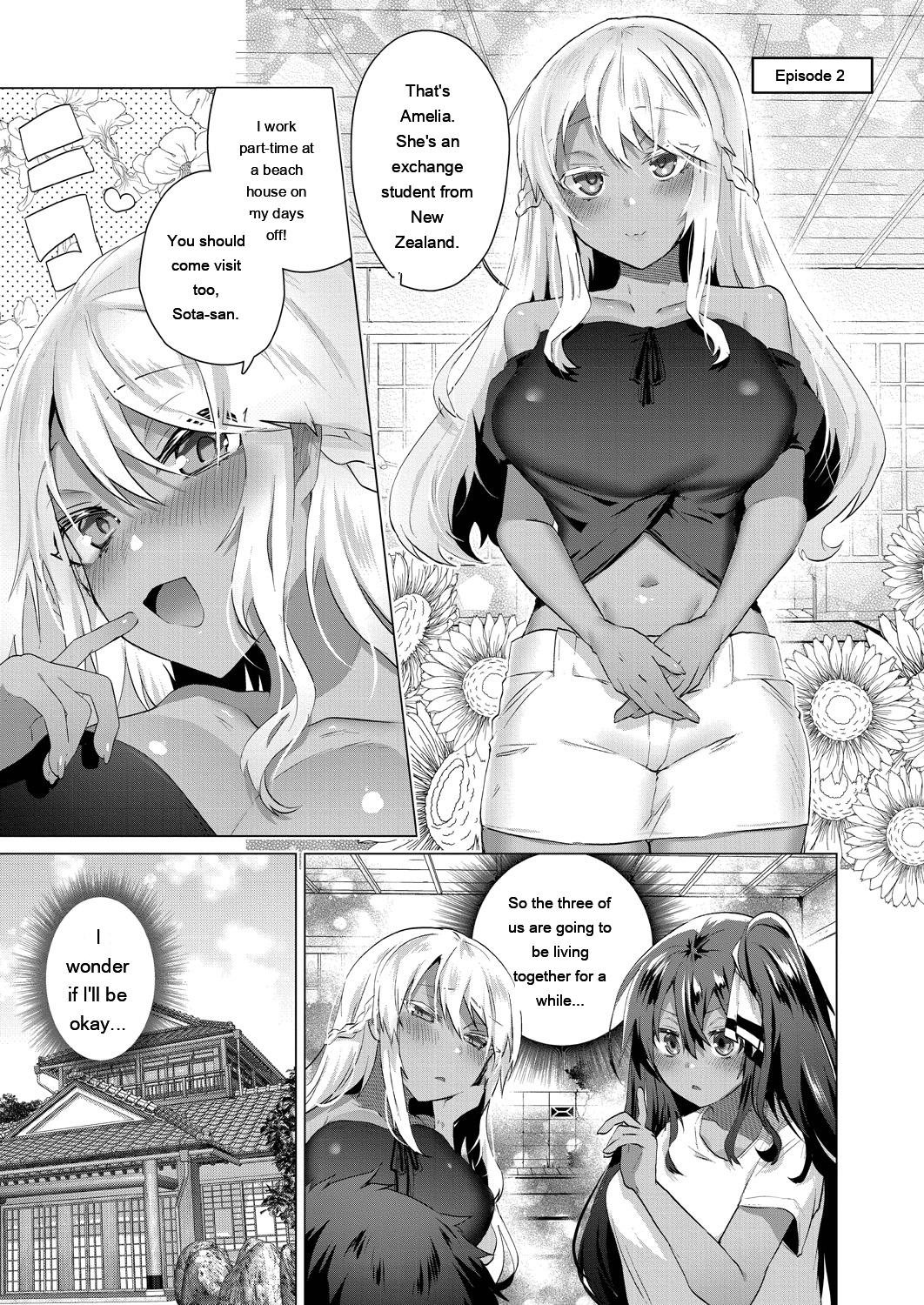 [Ebina Ebi]Kassyoku Musume no Harem Shima - Harem Island of Brown Girl[Digital][Eng][MTL] Page 143