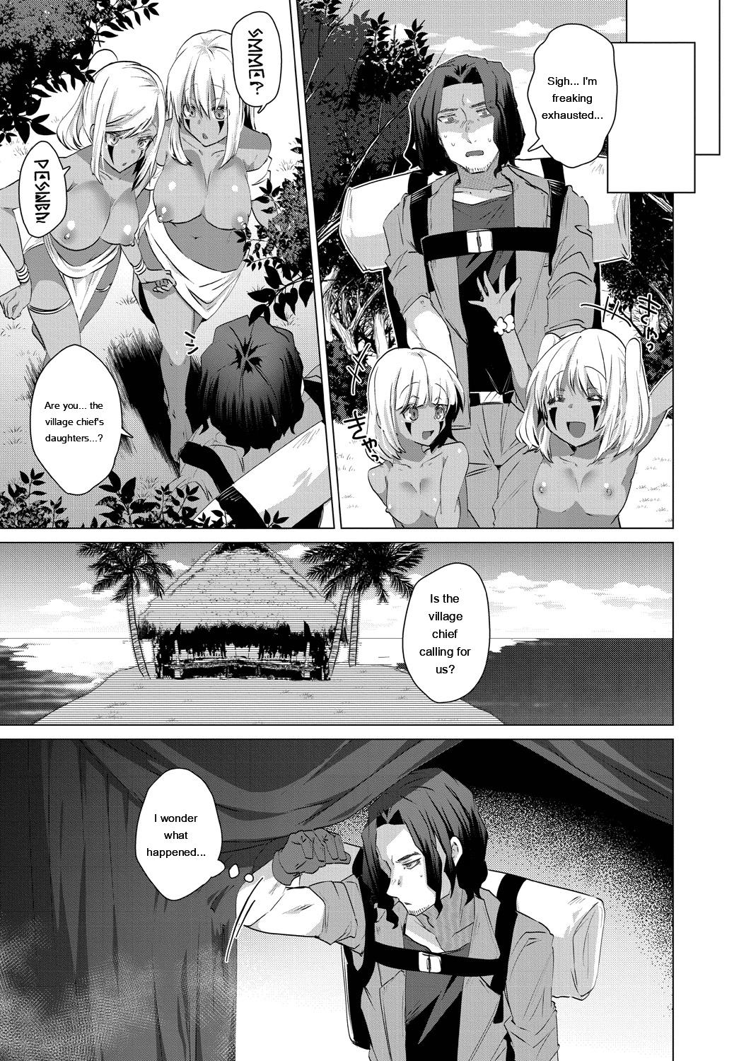 [Ebina Ebi]Kassyoku Musume no Harem Shima - Harem Island of Brown Girl[Digital][Eng][MTL] Page 61