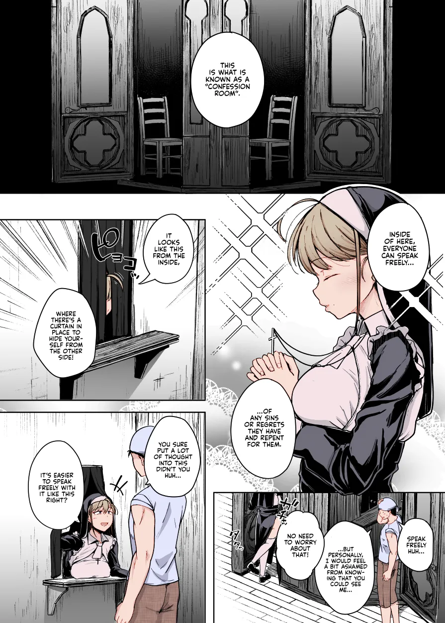 [Jikahatsudensho (flanvia)]Zange Ana | Confession Hole[English] [Kyuume] [crudeacolyte] [Colorized] [Digital] Page 4