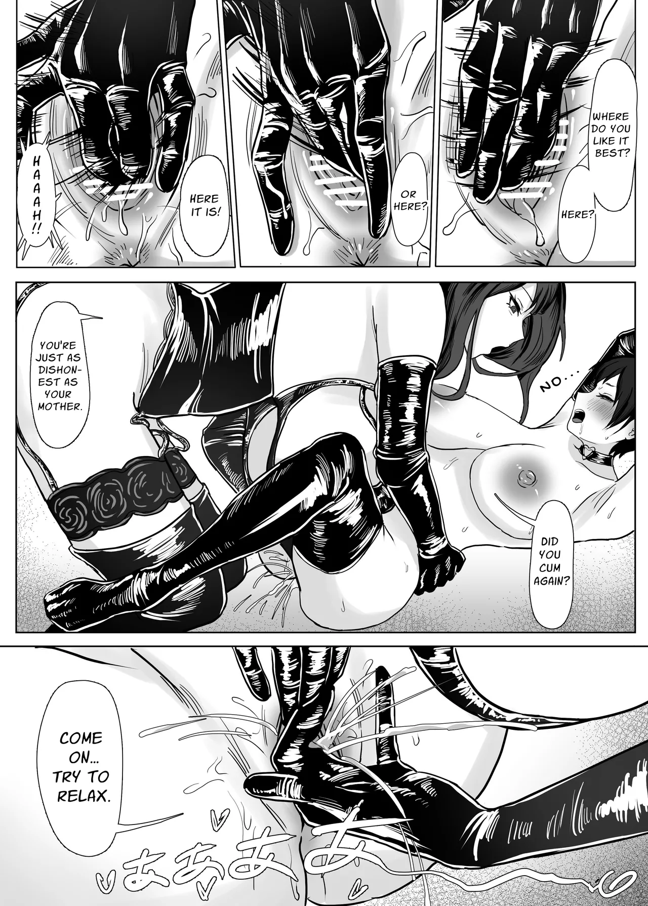 [SoftCurl (Yukibana Mushi)]Watashi (Onnanoko) wa Mama no Onna Tomodachi no Seidorei ni Narimashita! | I (A Girl) Became My Mom's Friend's Sex Slave[English] Page 14