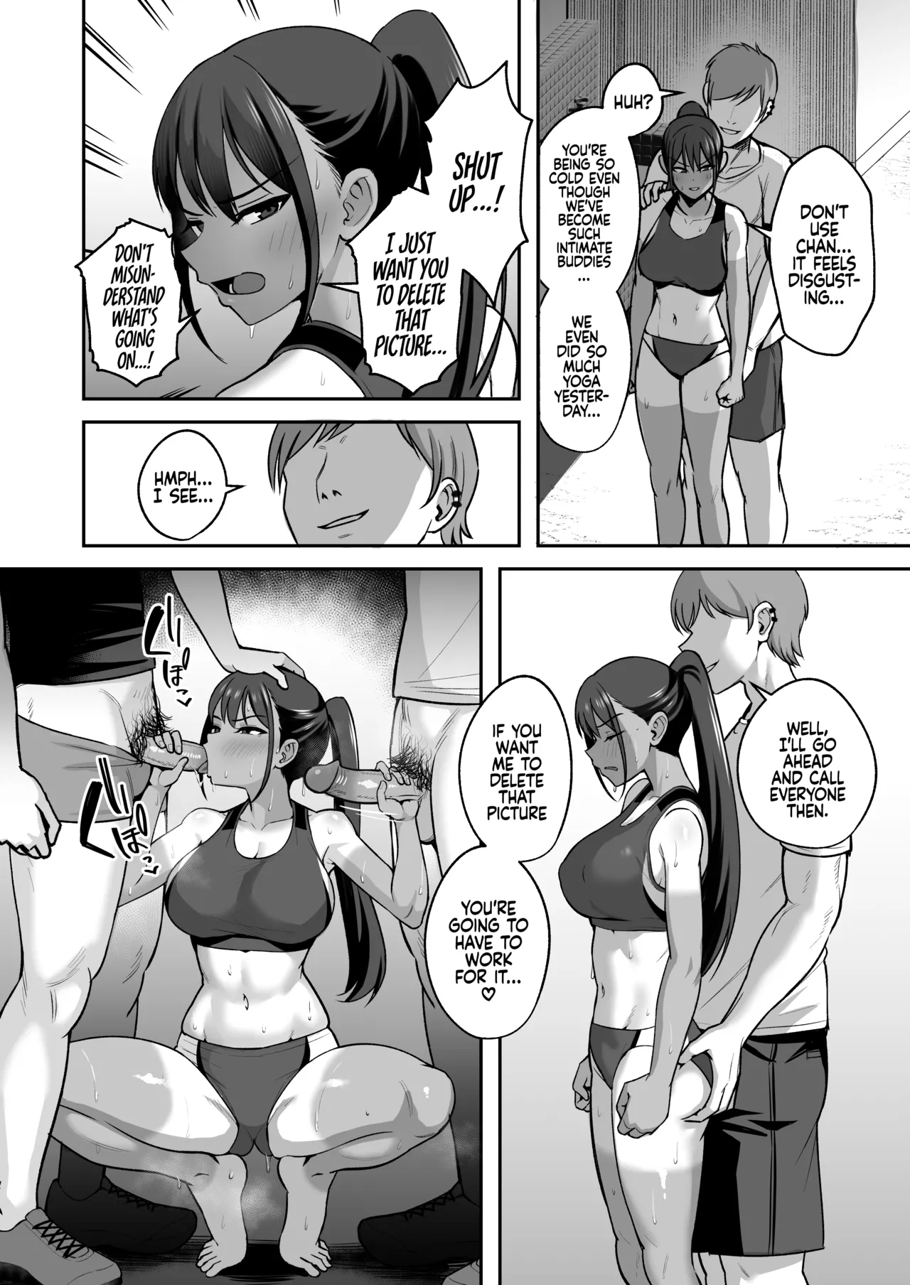 [Eat in (Toin)]Rikujoubu Buchou, Yankee-tachi ni Otosareru | The Captain of the Track and Field Club Surrenders to a Bunch of Delinquents[English] [Coffedrug] [Decensored] [Digital] Page 19