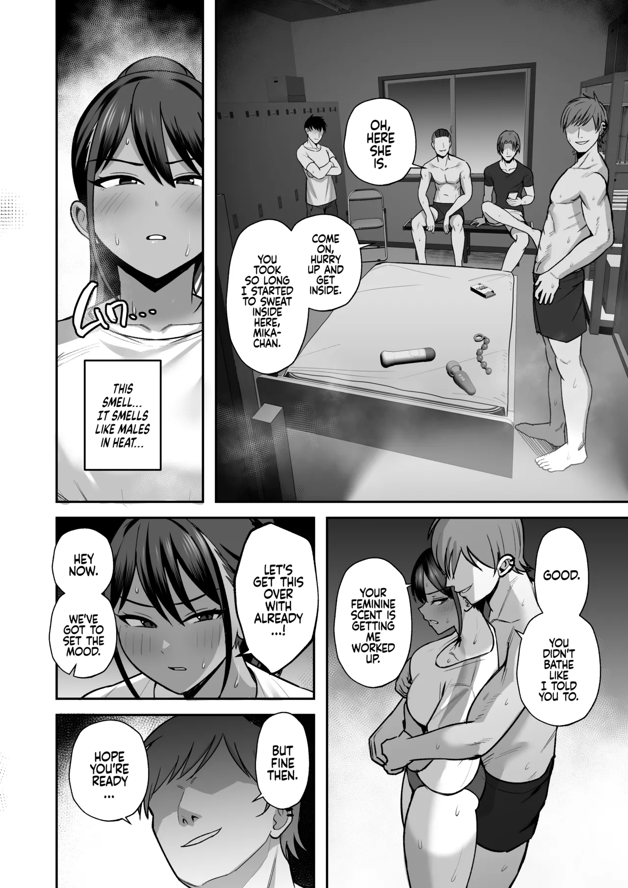 [Eat in (Toin)]Rikujoubu Buchou, Yankee-tachi ni Otosareru | The Captain of the Track and Field Club Surrenders to a Bunch of Delinquents[English] [Coffedrug] [Decensored] [Digital] Page 27