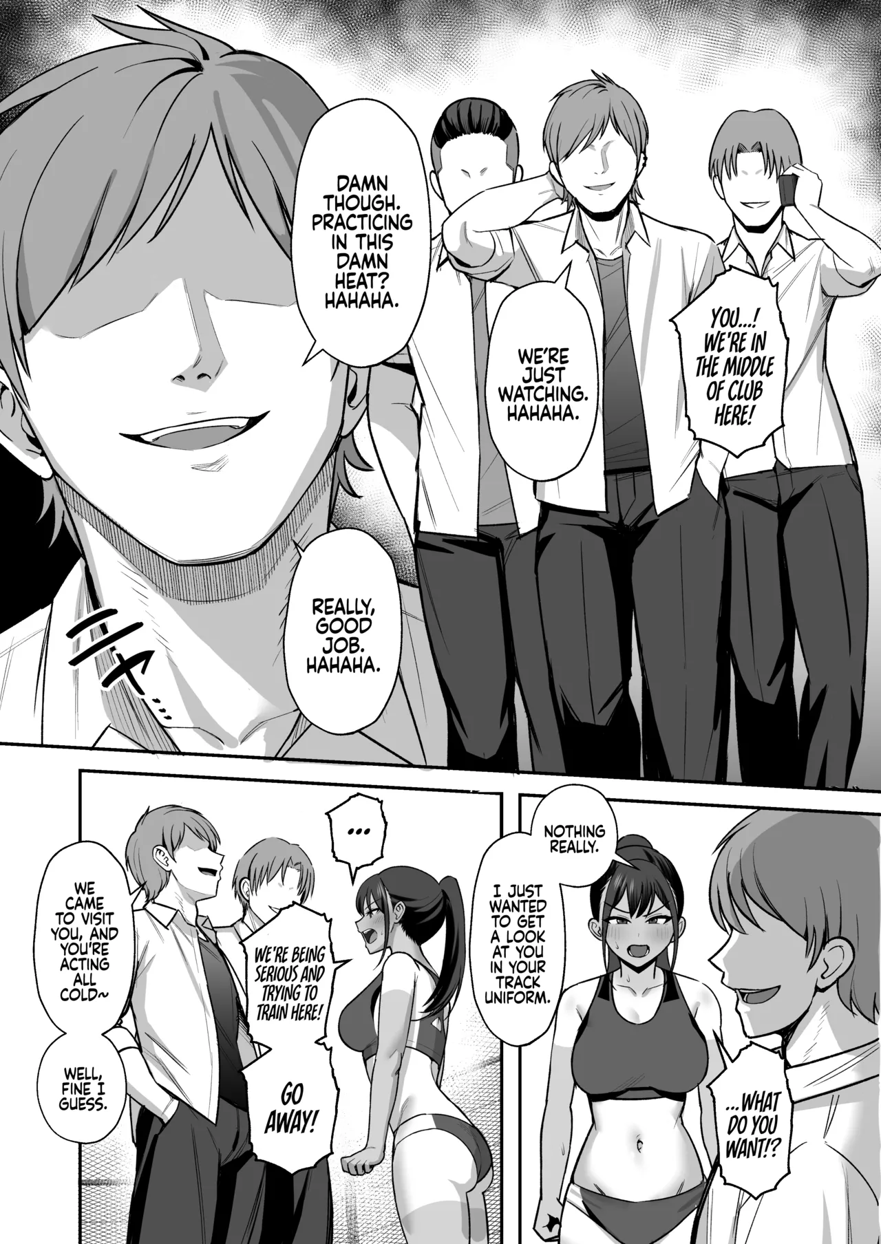 [Eat in (Toin)]Rikujoubu Buchou, Yankee-tachi ni Otosareru | The Captain of the Track and Field Club Surrenders to a Bunch of Delinquents[English] [Coffedrug] [Decensored] [Digital] Page 5