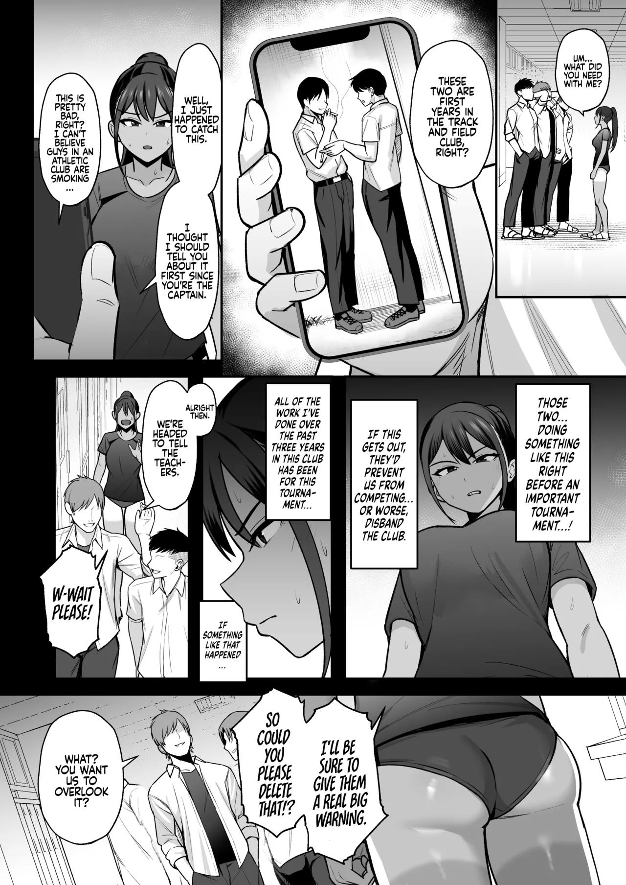 [Eat in (Toin)]Rikujoubu Buchou, Yankee-tachi ni Otosareru | The Captain of the Track and Field Club Surrenders to a Bunch of Delinquents[English] [Coffedrug] [Decensored] [Digital] Page 7