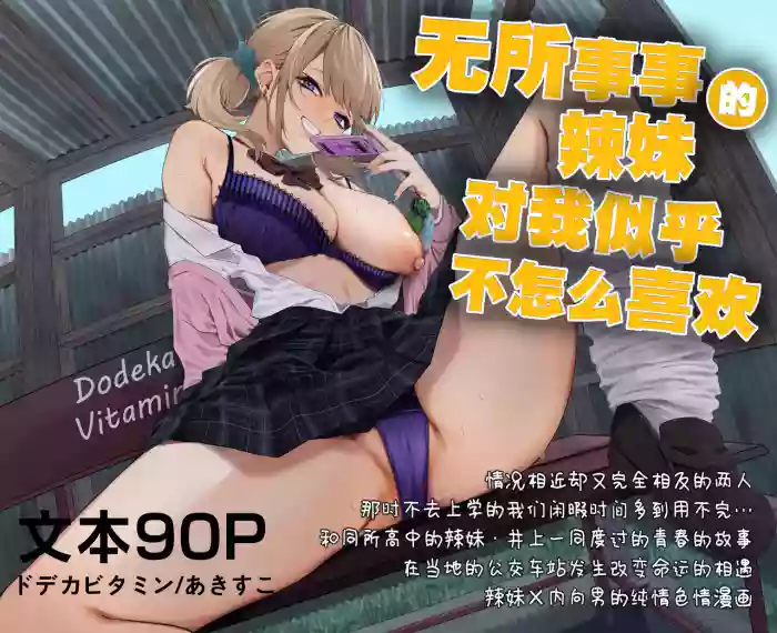 [Dodeca Vitamin (Akisuko)]Himajin Gal wa Boku no Koto ga Anmari Suki janai | 无所事事的辣妹对我似乎不怎么喜欢[Chinese] [白杨汉化组]  [Digital]