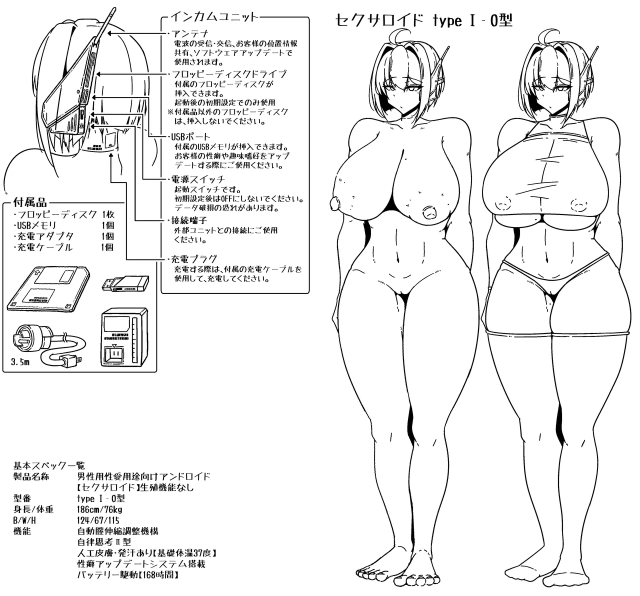 [Roman Roman (Takano Toppe)]ボクとアンドロイド～高身長で無表情のドS巨乳セクサロイドに精子搾られたから、お返しに人工子宮がぶっ壊れるほど一晩中動物セックスした話～[Digital] Page 35