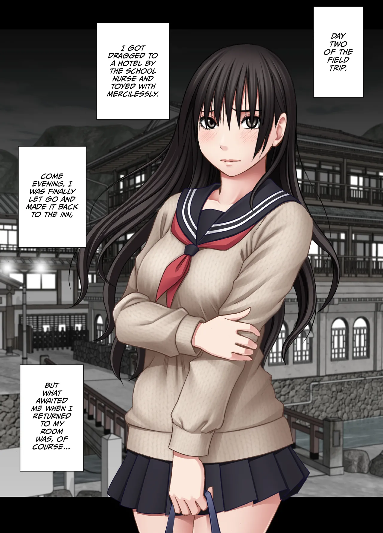 [Crimson]Kanzen Houi Chijoku Mamire no Shuugaku Ryokou Konyoku Oji-san Hen[English] [CulturedCommissions] Page 3