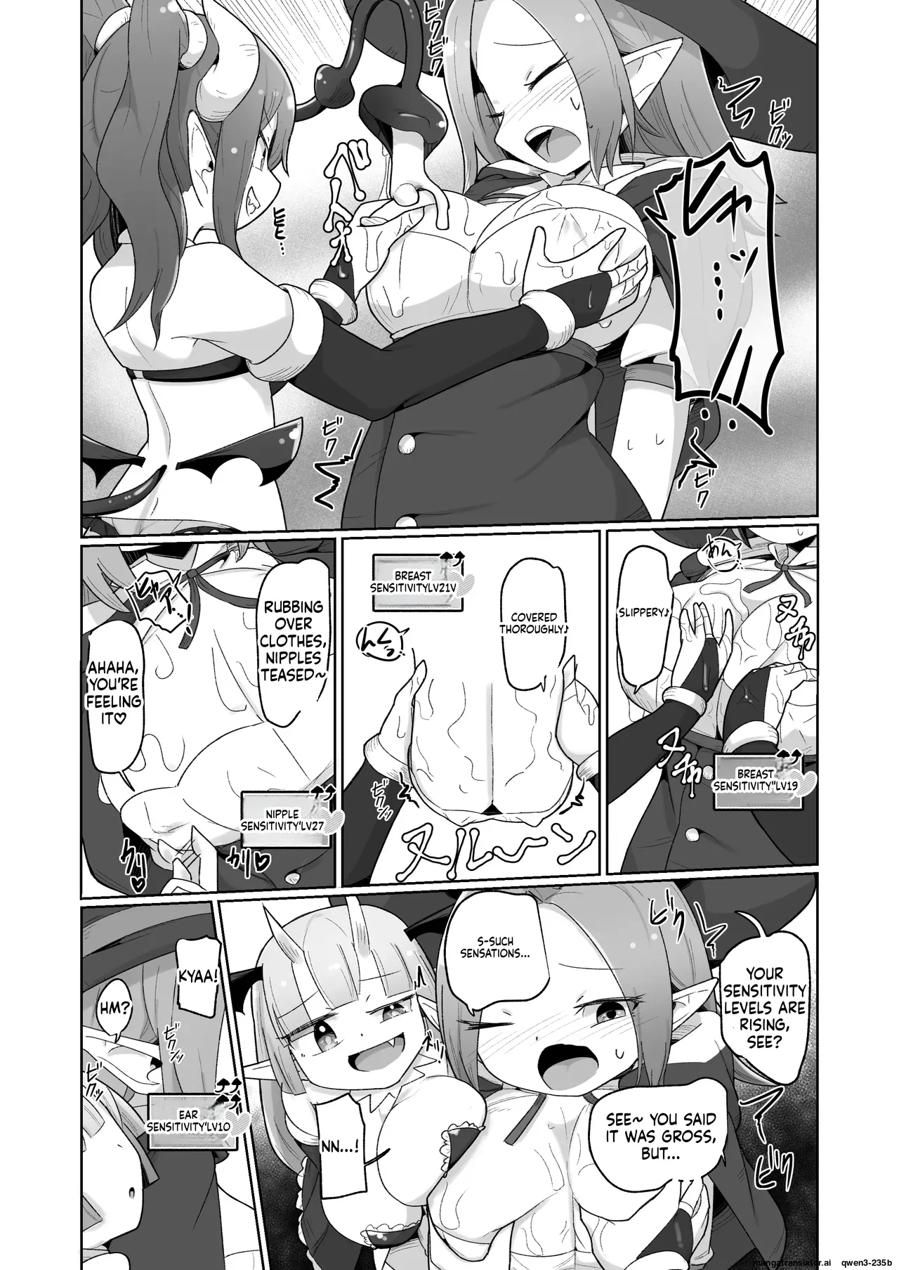 [Echie Kokufuku Aka (Monota)]Haiboku Show Colosseum 1 Kaisenme Tsuyo Tsuyo Majutsushi-chan VS Shintai Kaihatsu ga Tokuina Shou Akuma Succubus-chan[English] [SCANMTL] Page 21