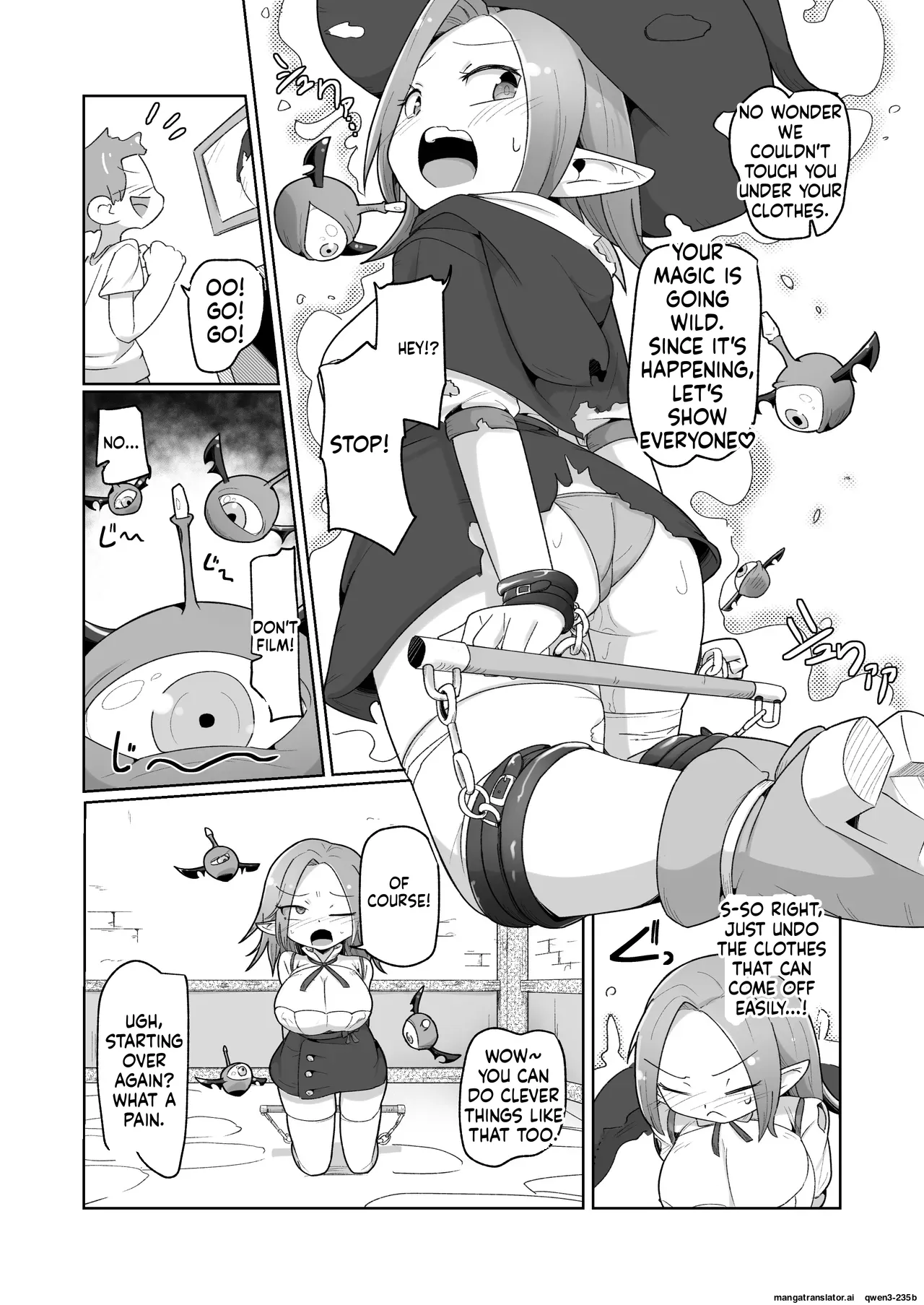 [Echie Kokufuku Aka (Monota)]Haiboku Show Colosseum 1 Kaisenme Tsuyo Tsuyo Majutsushi-chan VS Shintai Kaihatsu ga Tokuina Shou Akuma Succubus-chan[English] [SCANMTL] Page 26