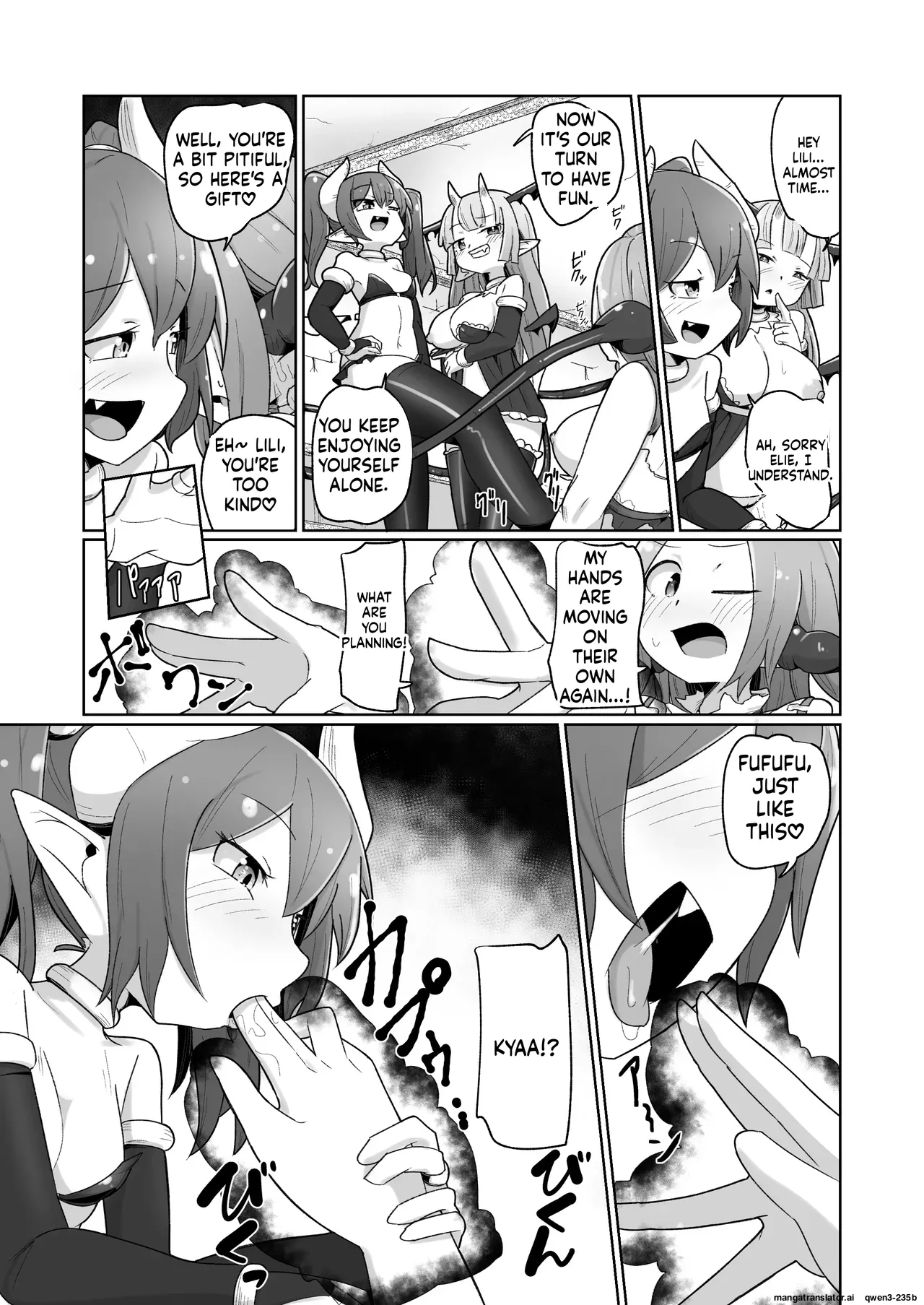 [Echie Kokufuku Aka (Monota)]Haiboku Show Colosseum 1 Kaisenme Tsuyo Tsuyo Majutsushi-chan VS Shintai Kaihatsu ga Tokuina Shou Akuma Succubus-chan[English] [SCANMTL] Page 45