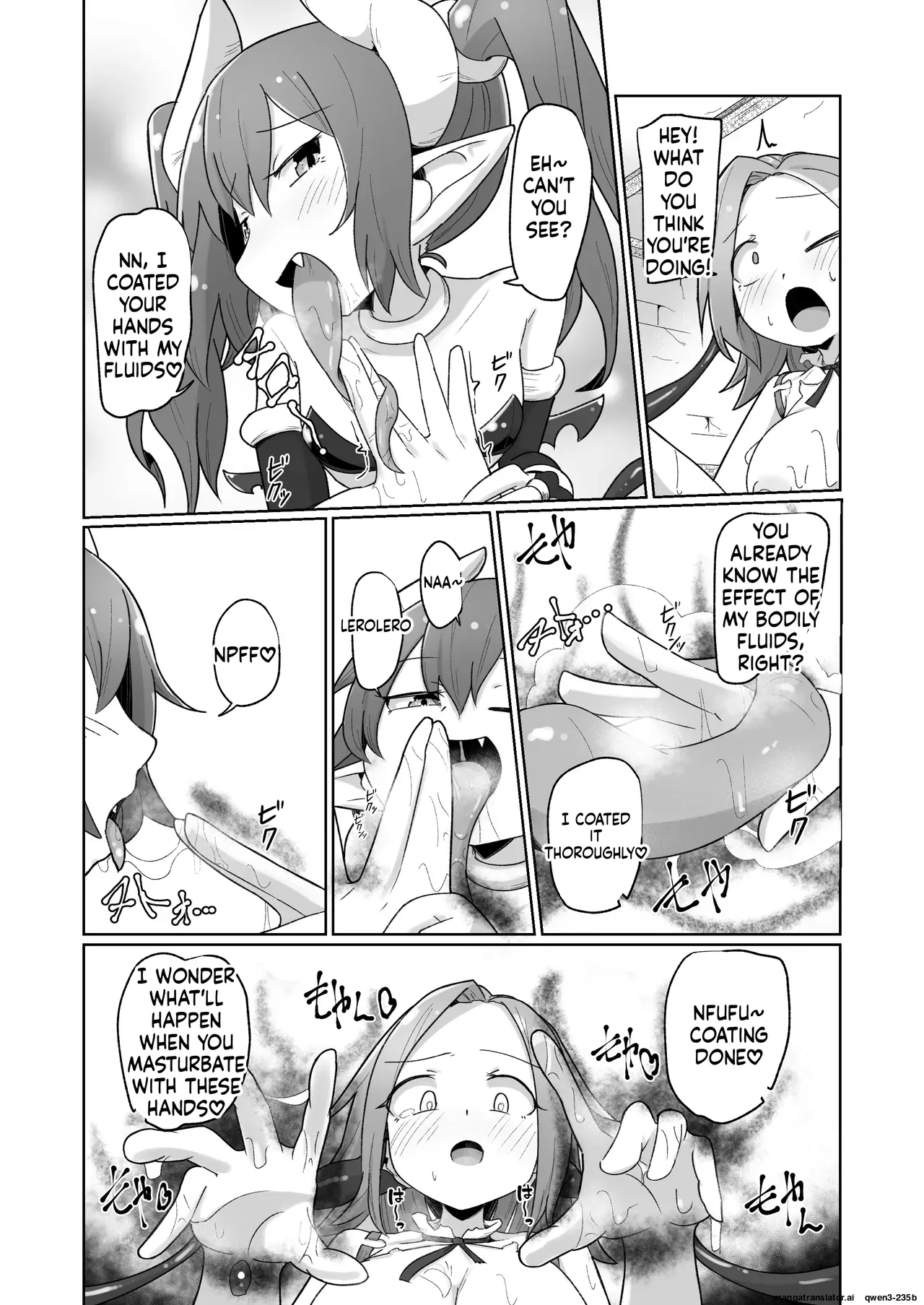 [Echie Kokufuku Aka (Monota)]Haiboku Show Colosseum 1 Kaisenme Tsuyo Tsuyo Majutsushi-chan VS Shintai Kaihatsu ga Tokuina Shou Akuma Succubus-chan[English] [SCANMTL] Page 46