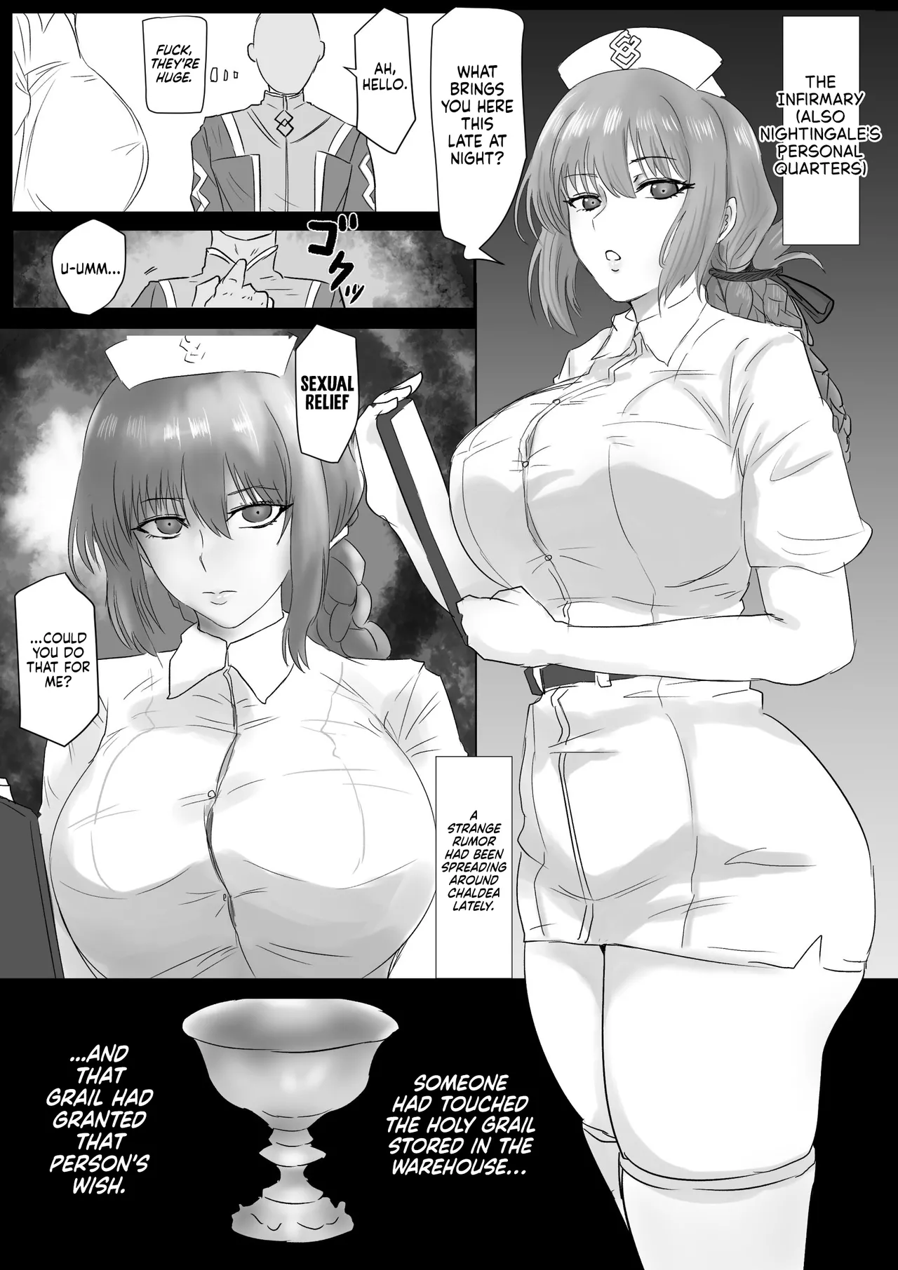 [Tomii Roba]Nightingale(Fate/Grand Order) [English] [NudeSalad] Page 7