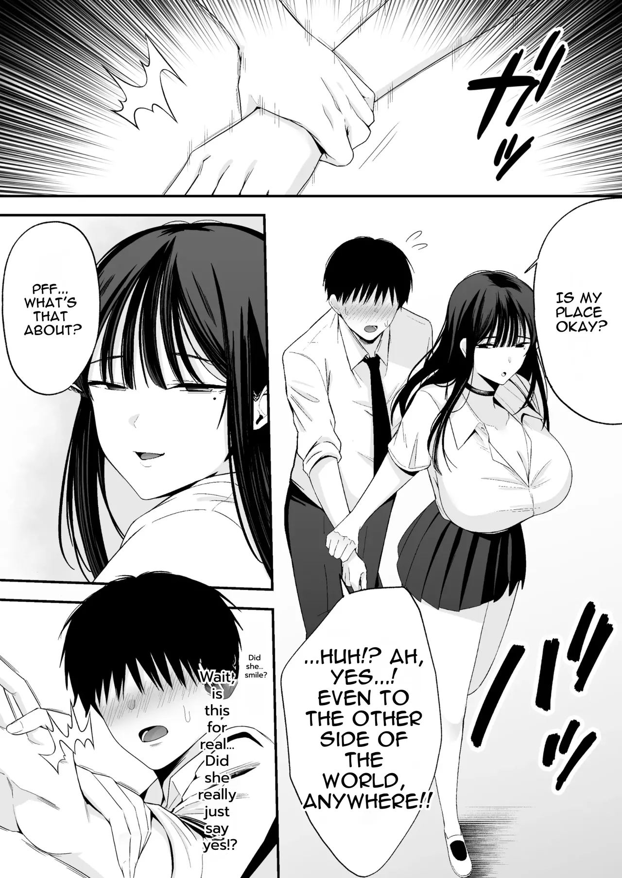 [Doushoku (Tabuchi)]Takai-san wa 1000 Yen de Yarasete Kureru Rashii - Apparently, Ms. Takai will have sex for 1,000 yen.[English] [DNTA] Page 7
