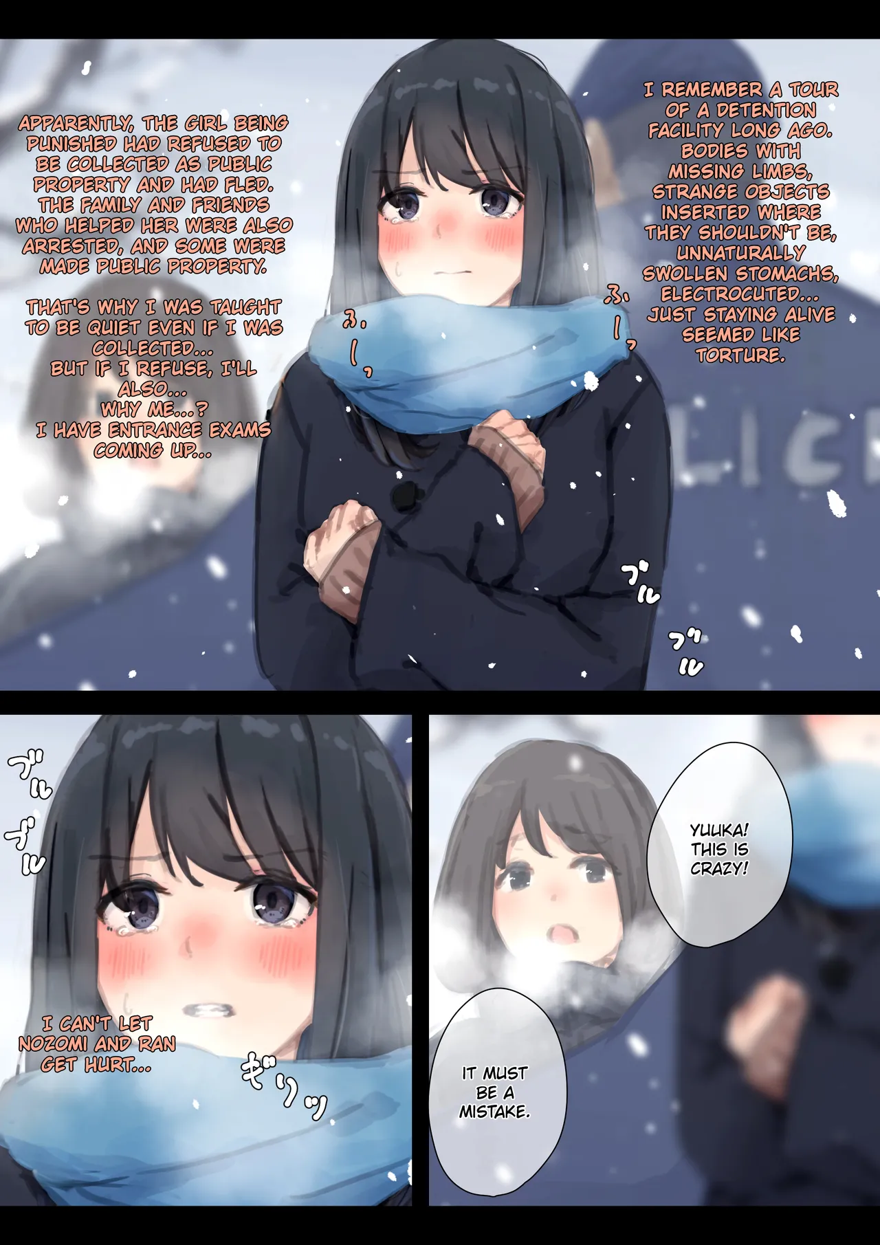 [Yukimaruya (Yukimuramaru)]Kouyuubutsu Shoujo Bangaihen Yuki no Naka no Choushuu | [Yukimaruya (Yukimuramaru)] Public Property Girls Side Story-Collection in the Snow[English] Page 16