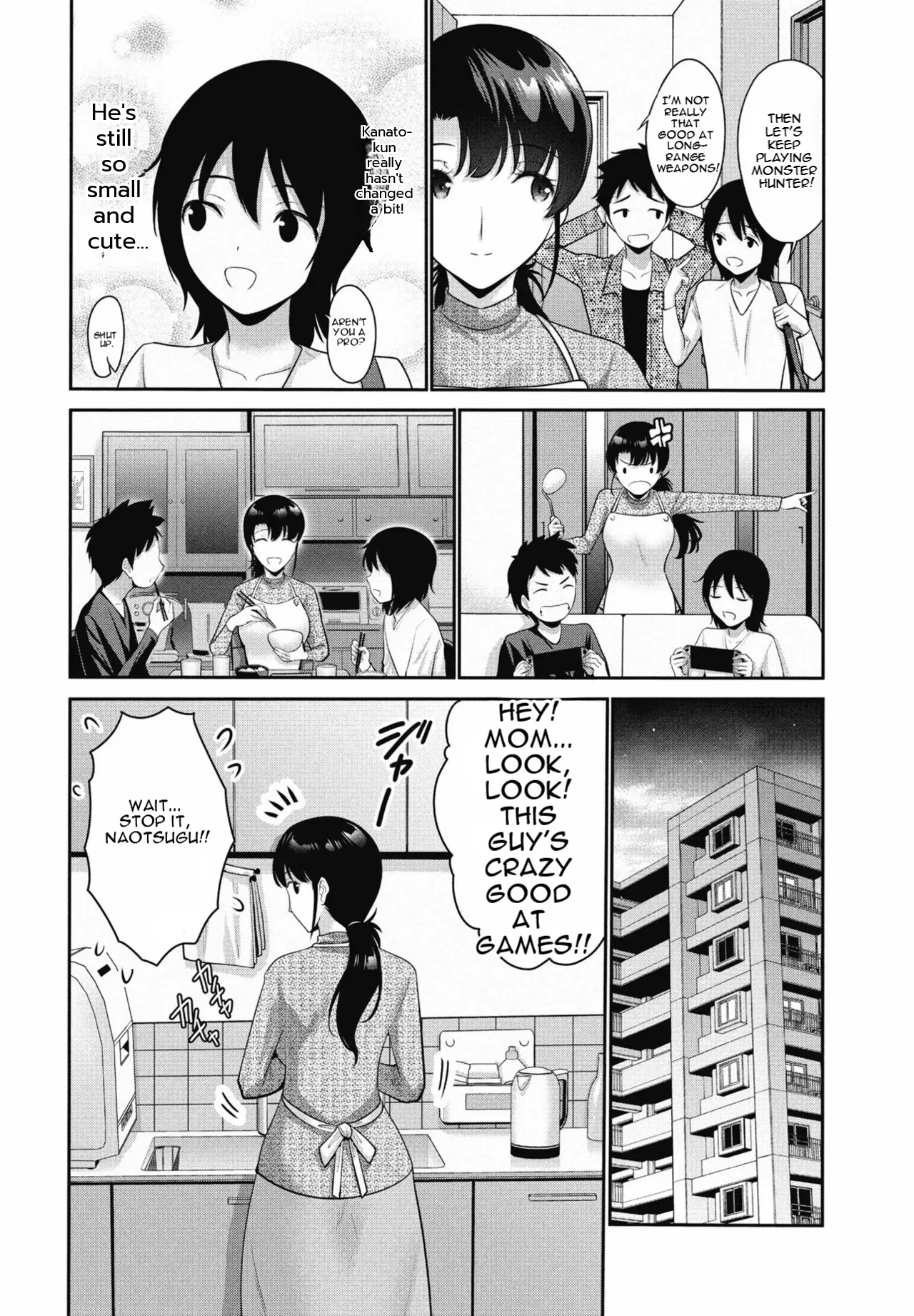 [Nishikawa Kou]Okasan SWAP Zenpen | Mom SWAP: Part 1[English] [MTL] [Digital] Page 2