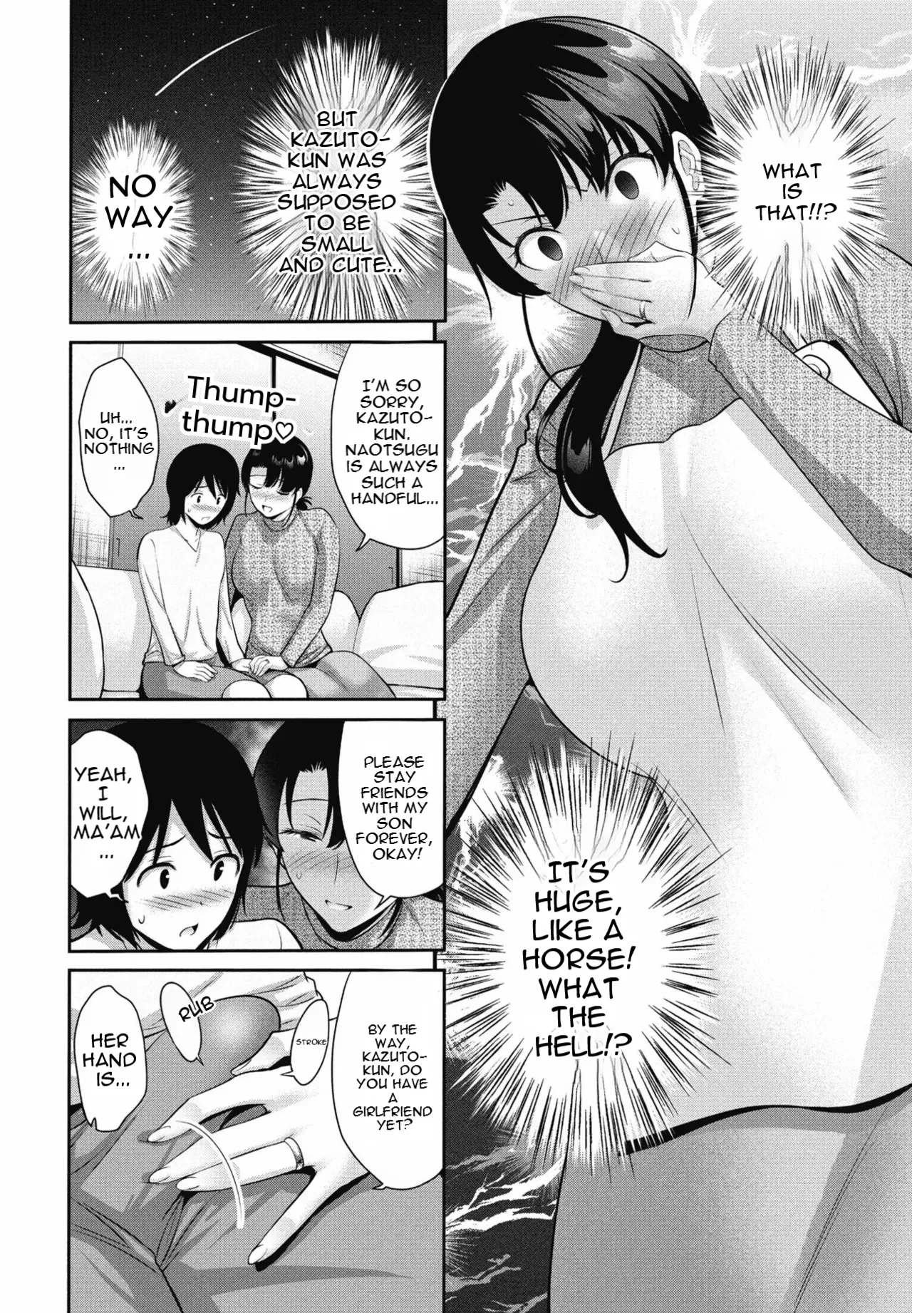 [Nishikawa Kou]Okasan SWAP Zenpen | Mom SWAP: Part 1[English] [MTL] [Digital] Page 4