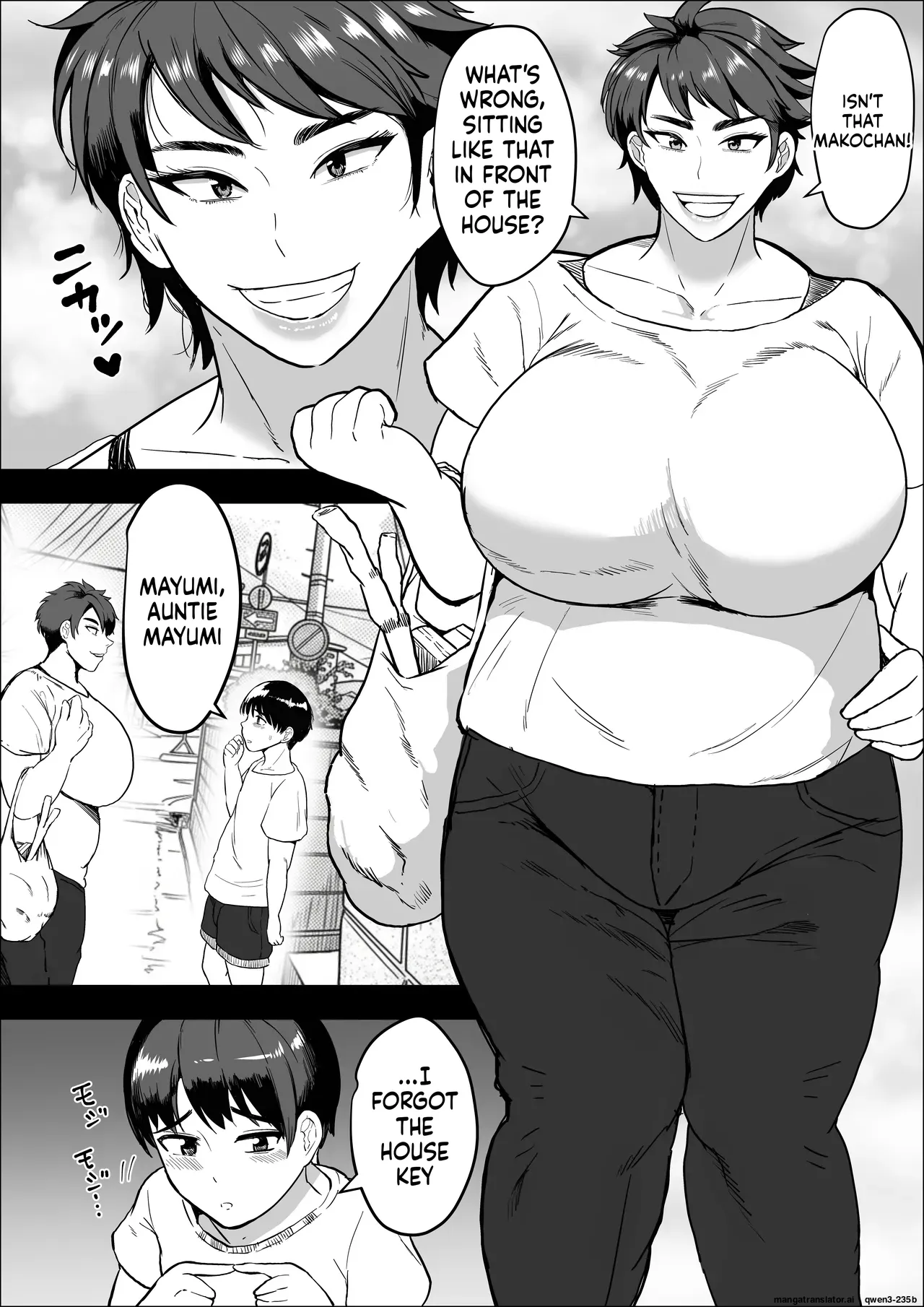 [NF-Freak (Si-man)]Tonari no oba-chan 45-sai J kappu 〜 chinchin daisuki bonyū jukujo 〜 Page 3