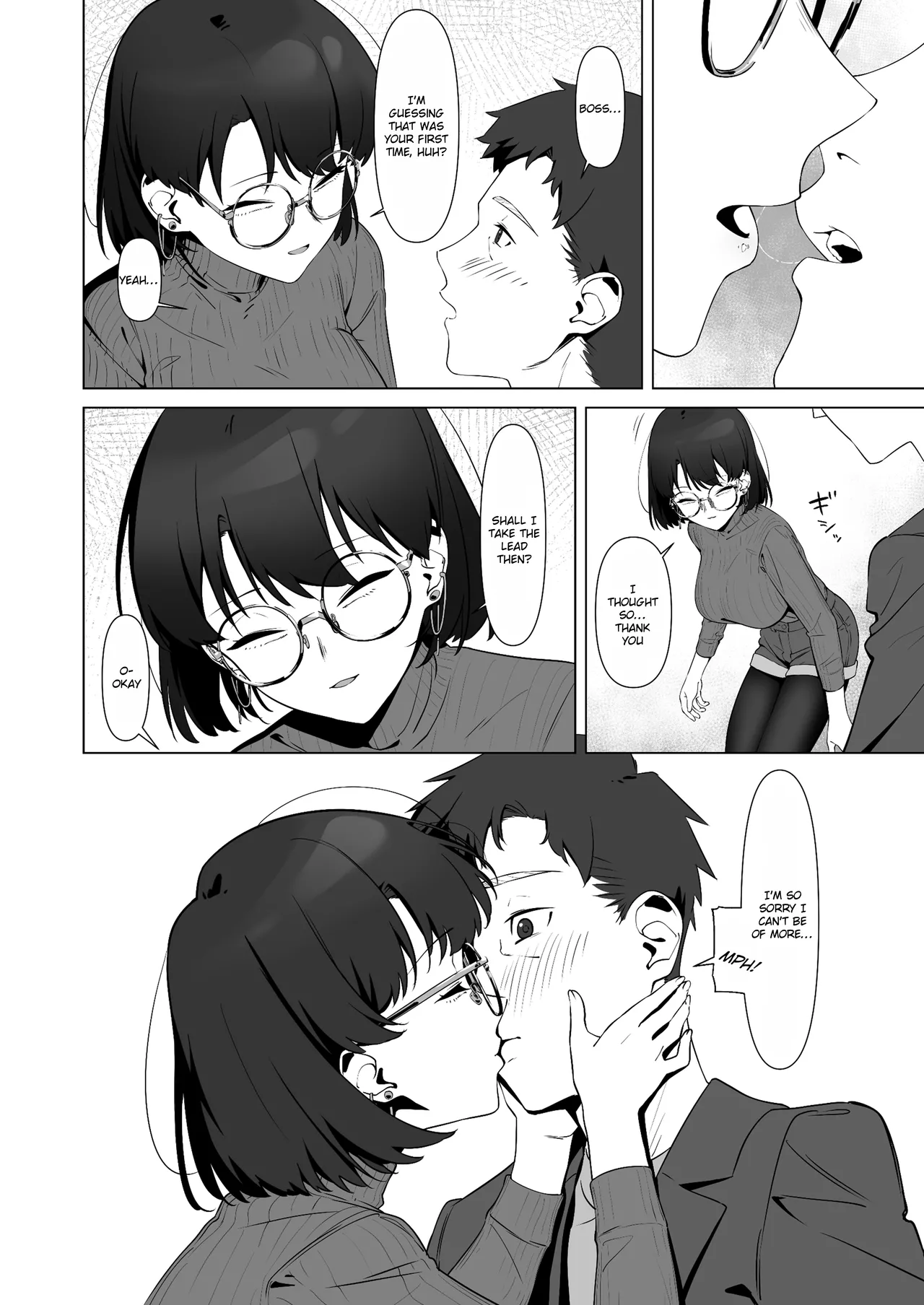 [Shiruo Gumi (Yugudora Shiruo)]My first sexual experience was with the boss of the cafe I’d been going to for 16 years[English] [Rei Scans] Page 16